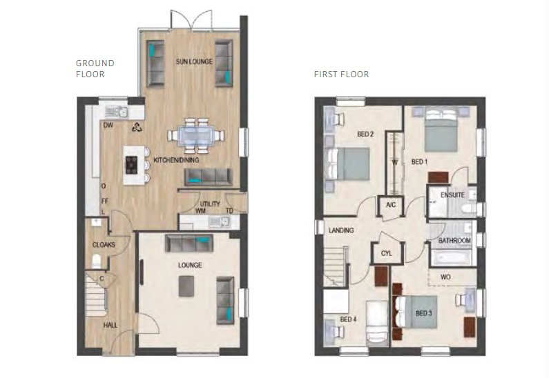 The Prestbury,, Plot 8, Leasow Reach, Tewkesbury floorplan