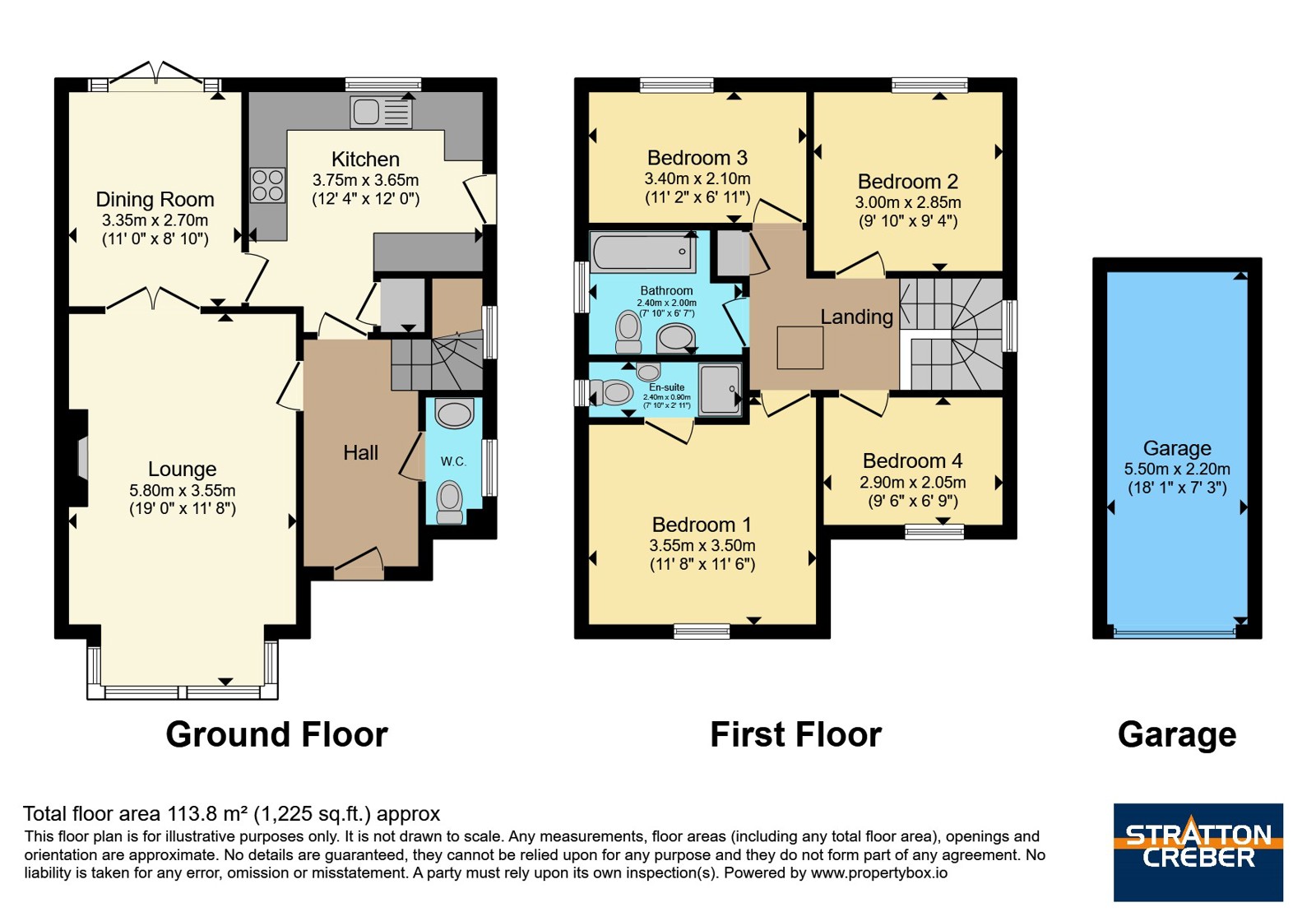 5, Lovering Road, Cornwall floorplan
