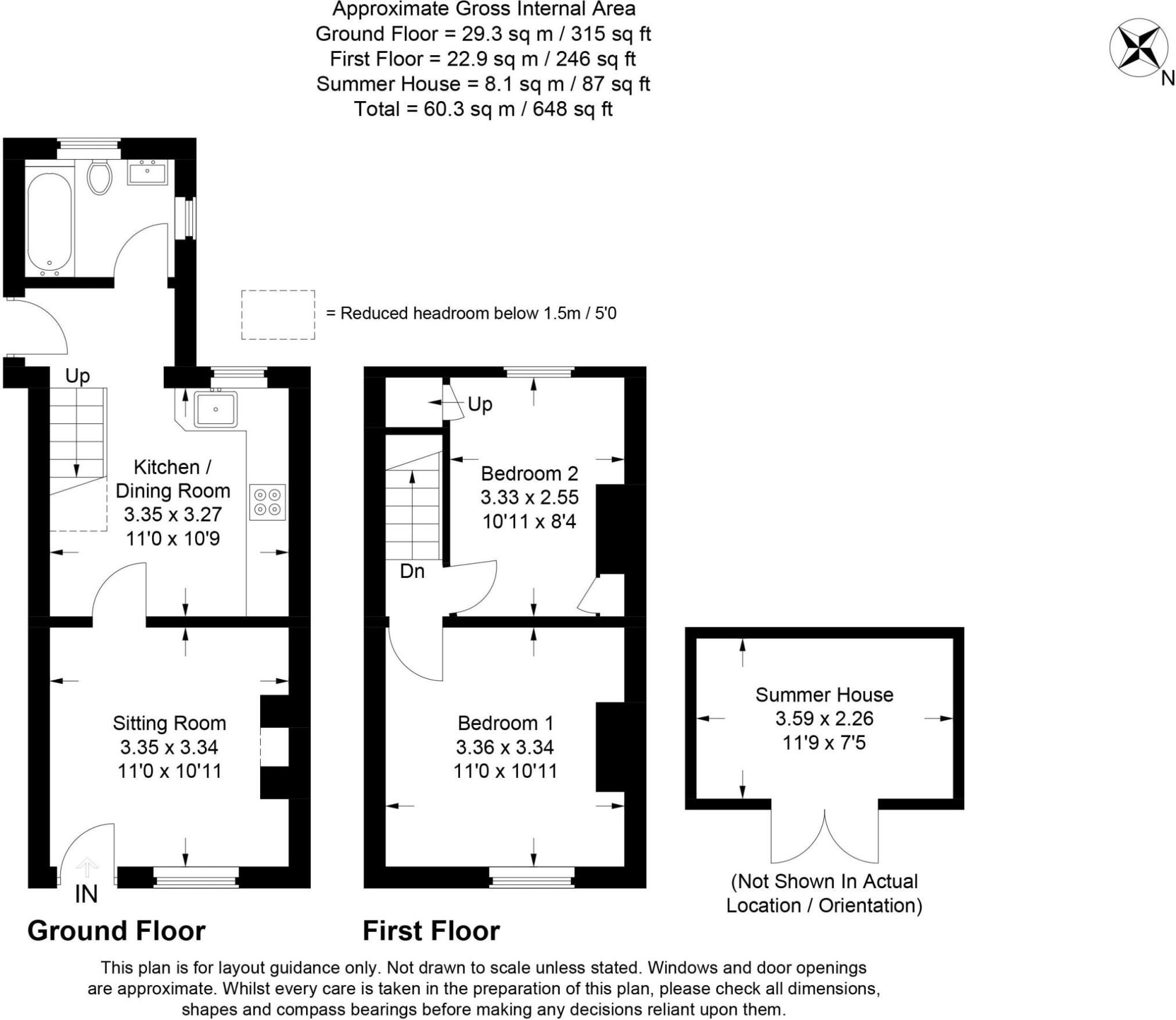 3, Spring Gardens, Bourne End floorplan