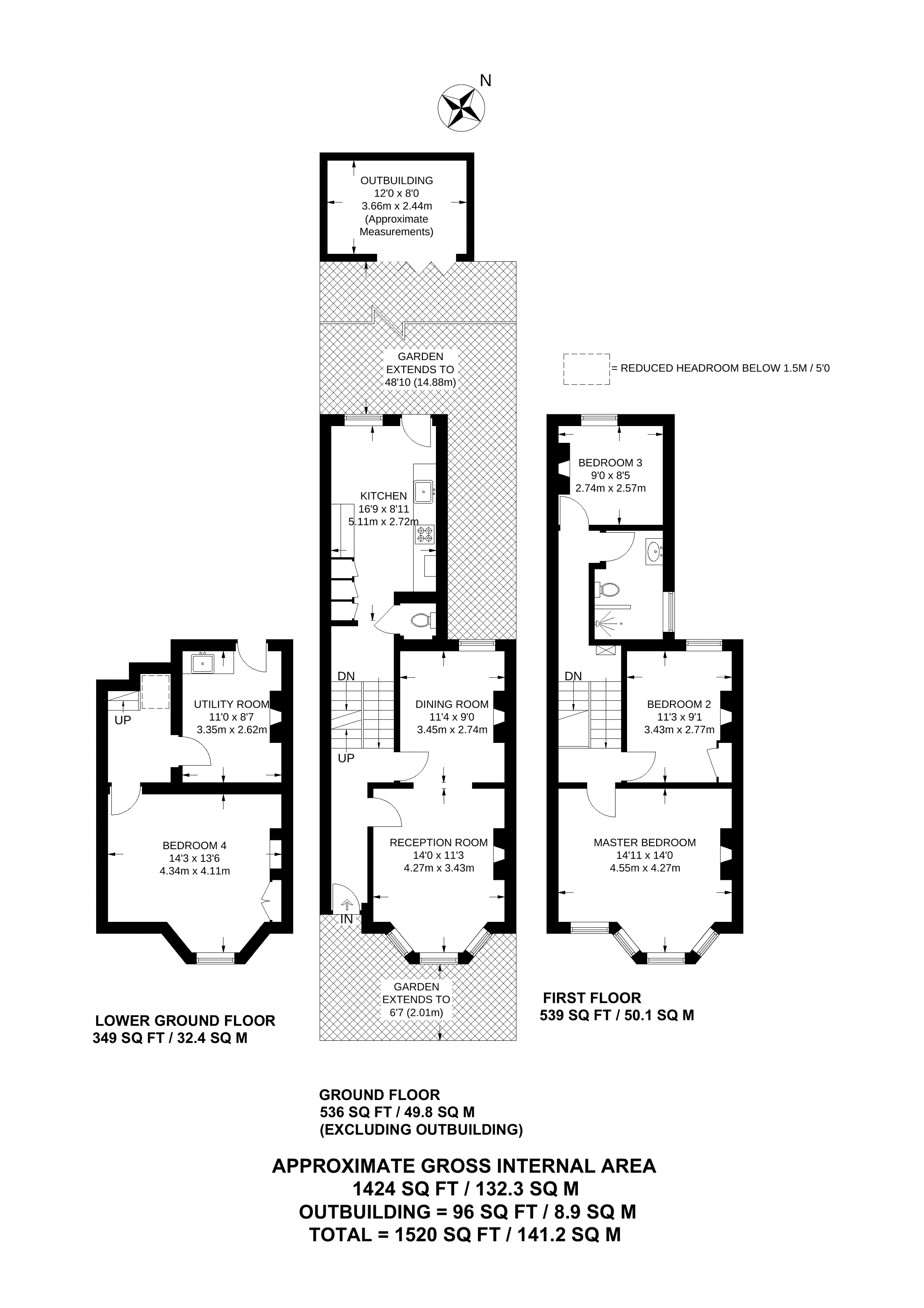 4 Bedrooms Terraced house for sale in Beresford Road, Harringay N8