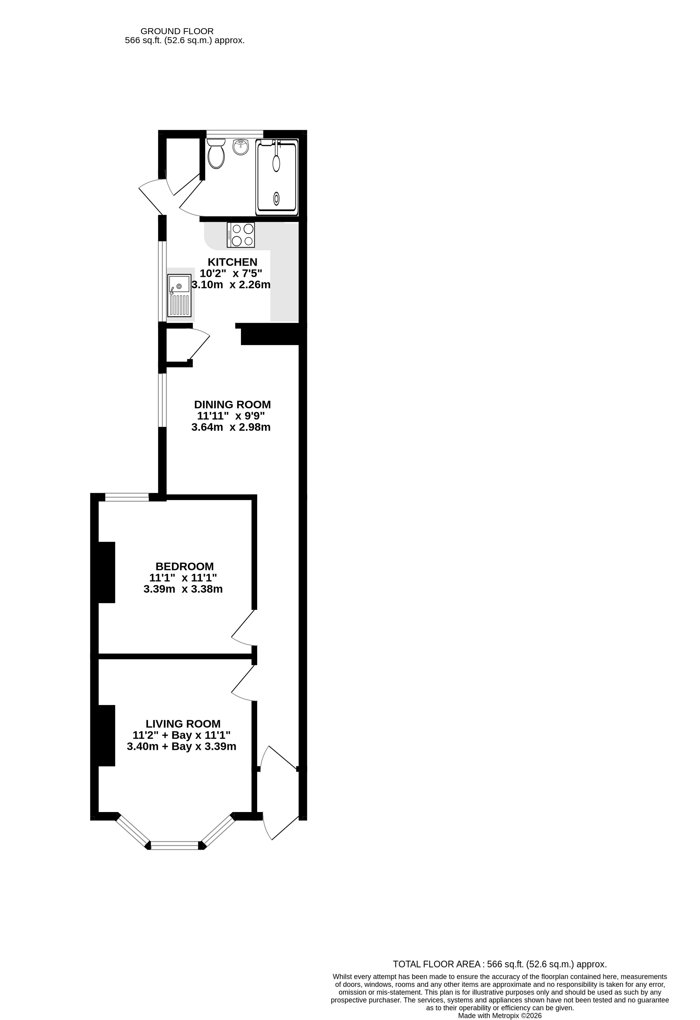 47, Church Road, Hampshire floorplan