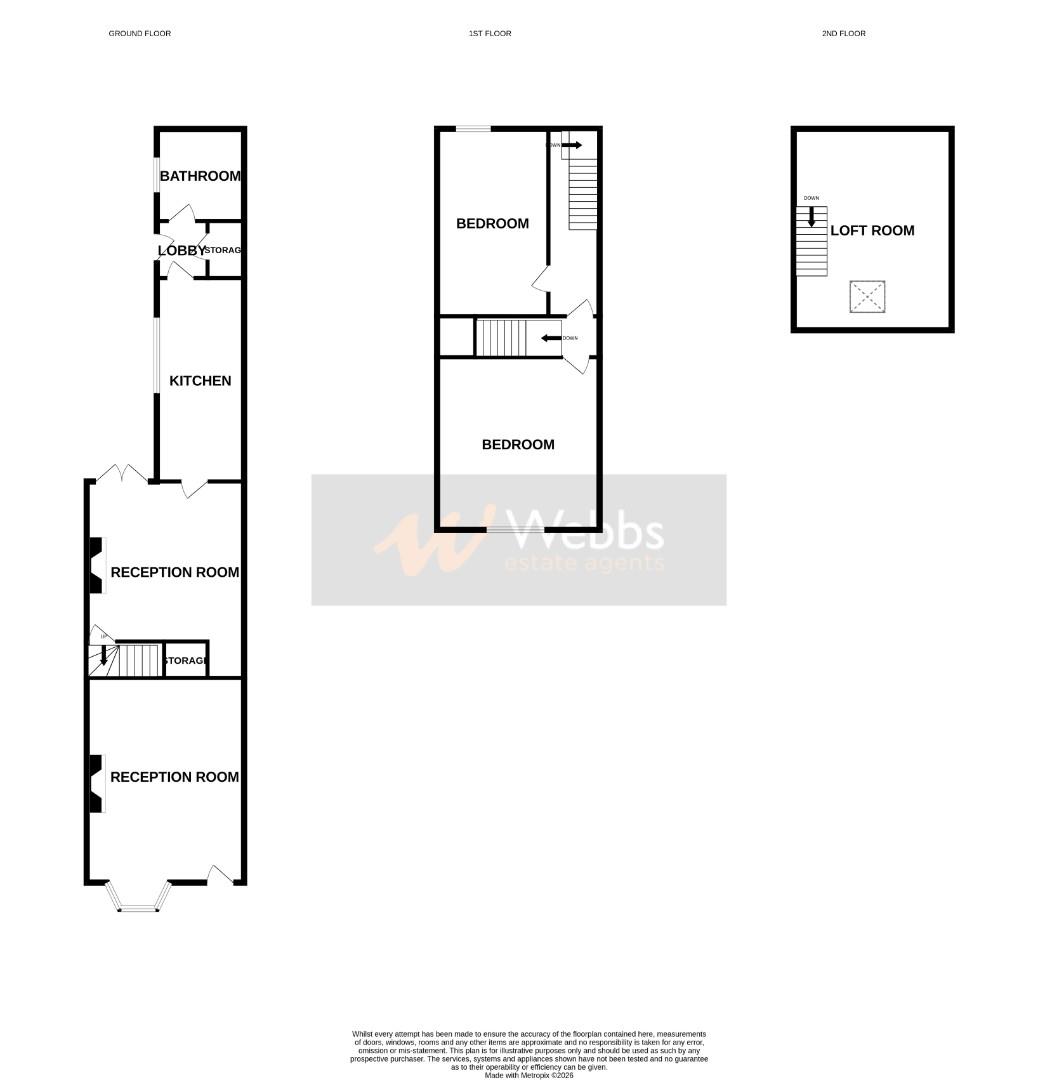 657, Bloxwich Road, Walsall floorplan