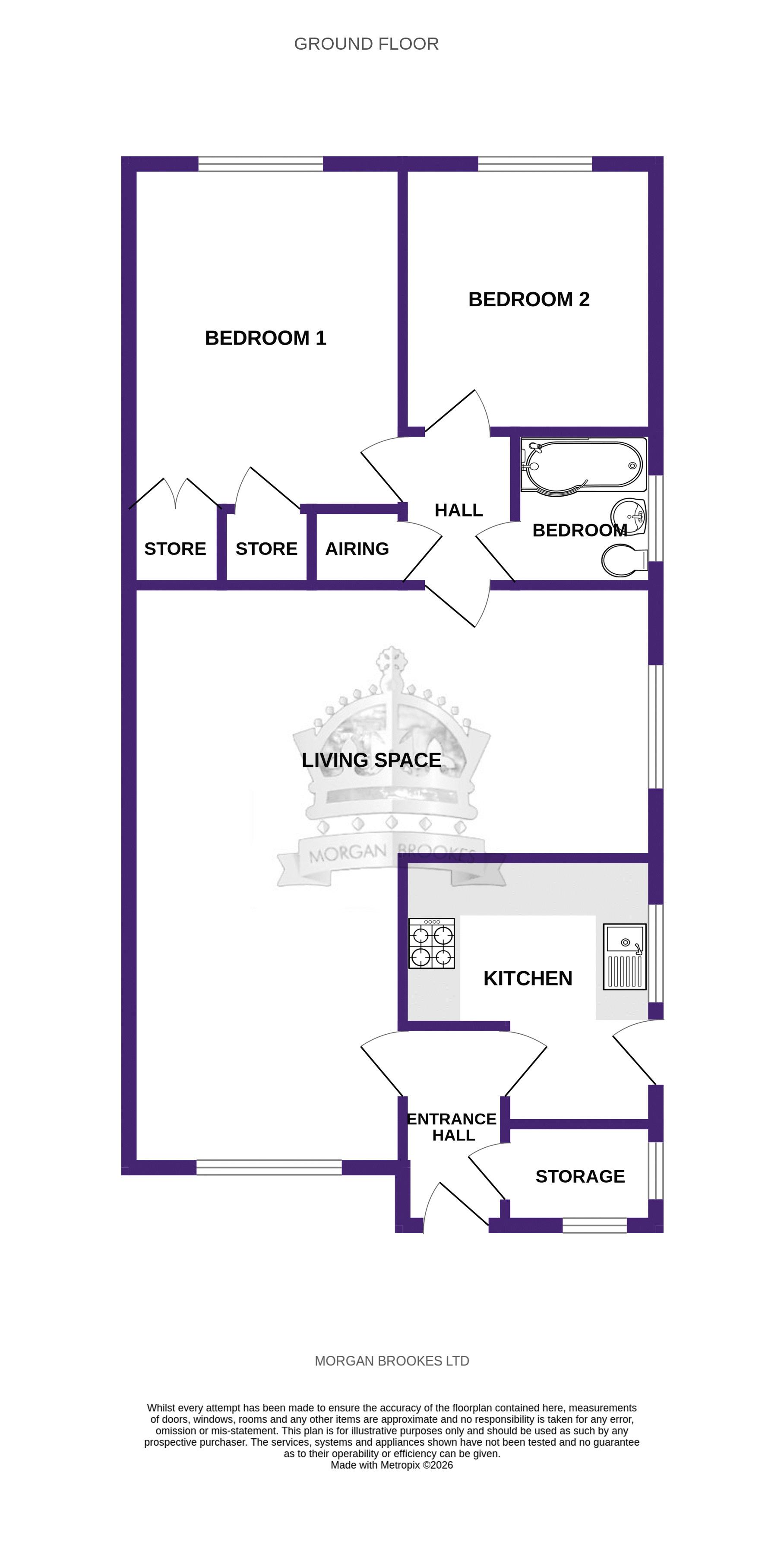 87, Essex Way, South Benfleet floorplan