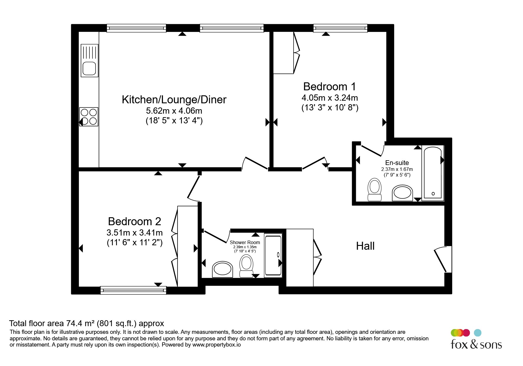 Flat 21, Old College House, 8-10, Richmond Terrace, Brighton floorplan