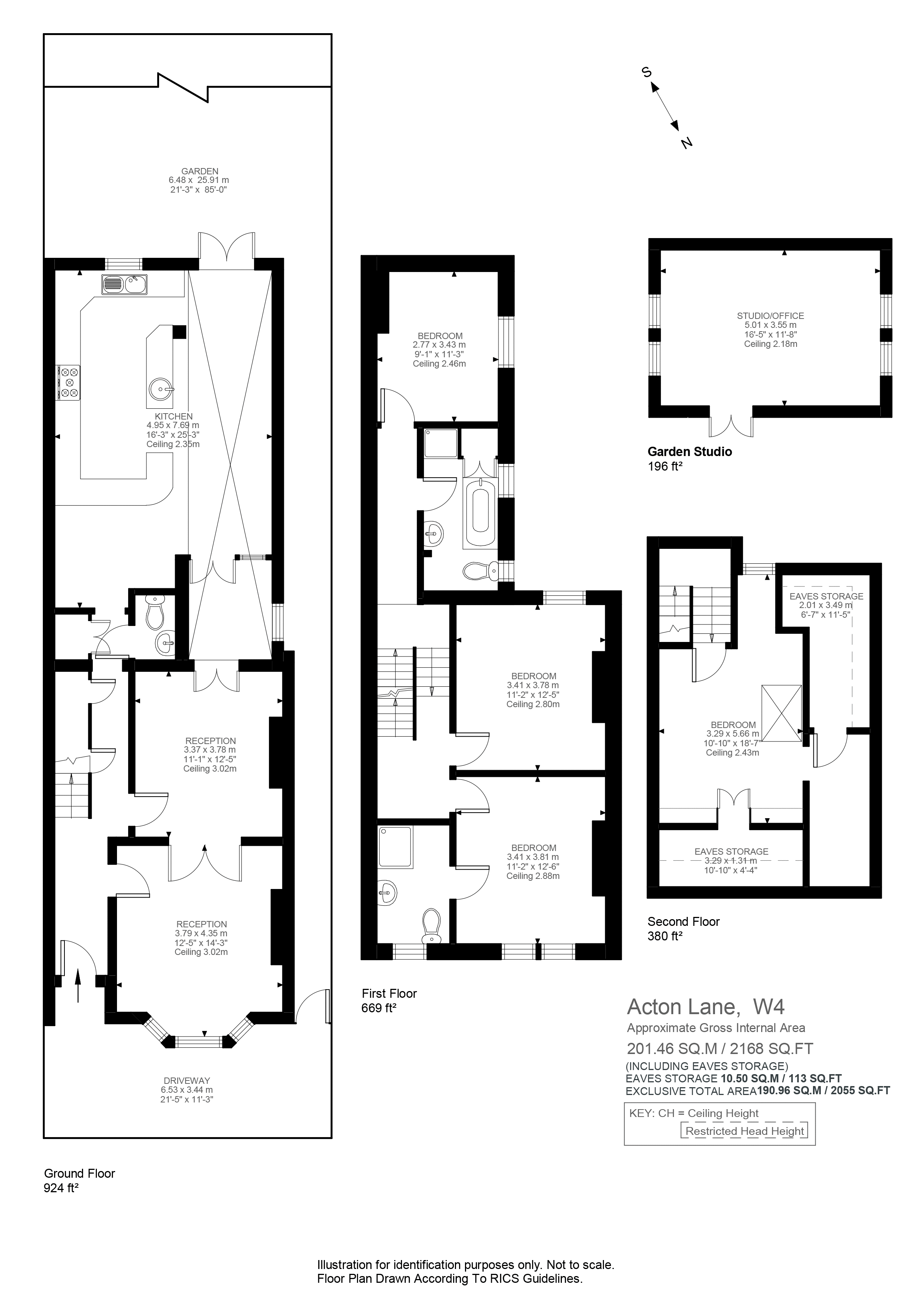 Acton Lane, Chiswick, London W4, 4 bedroom semidetached house for sale