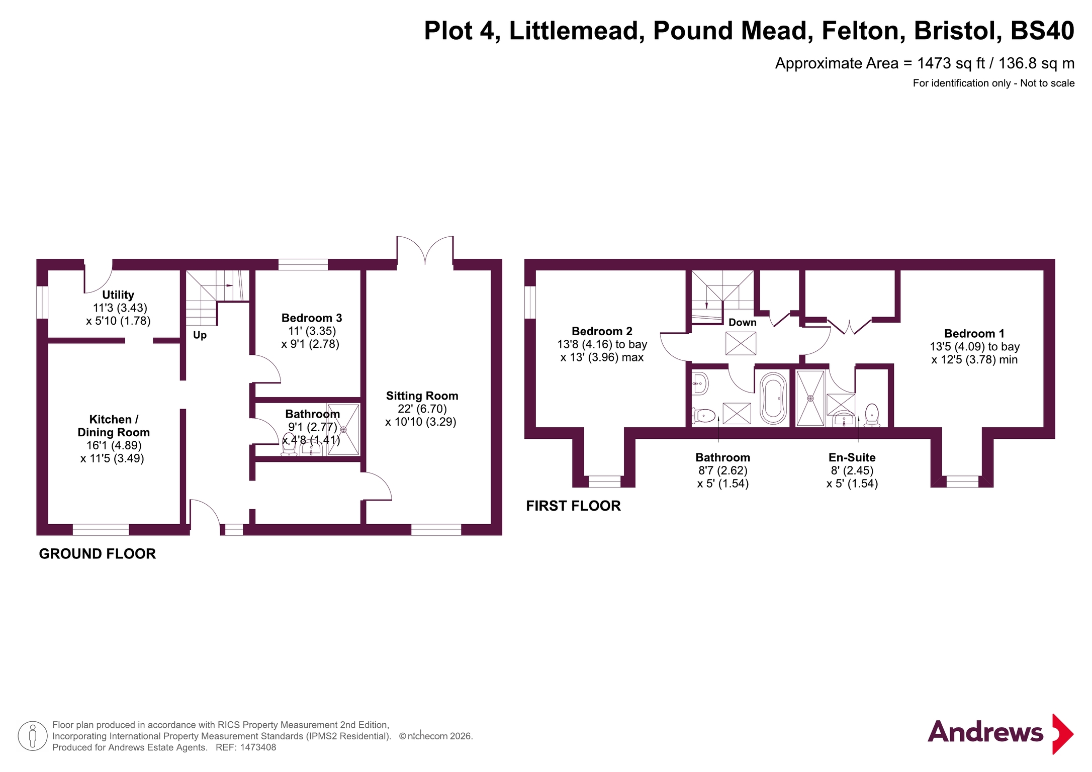 Plot 4 Ad 02.09.26,, Stone Haven, Littlemead, Felton floorplan