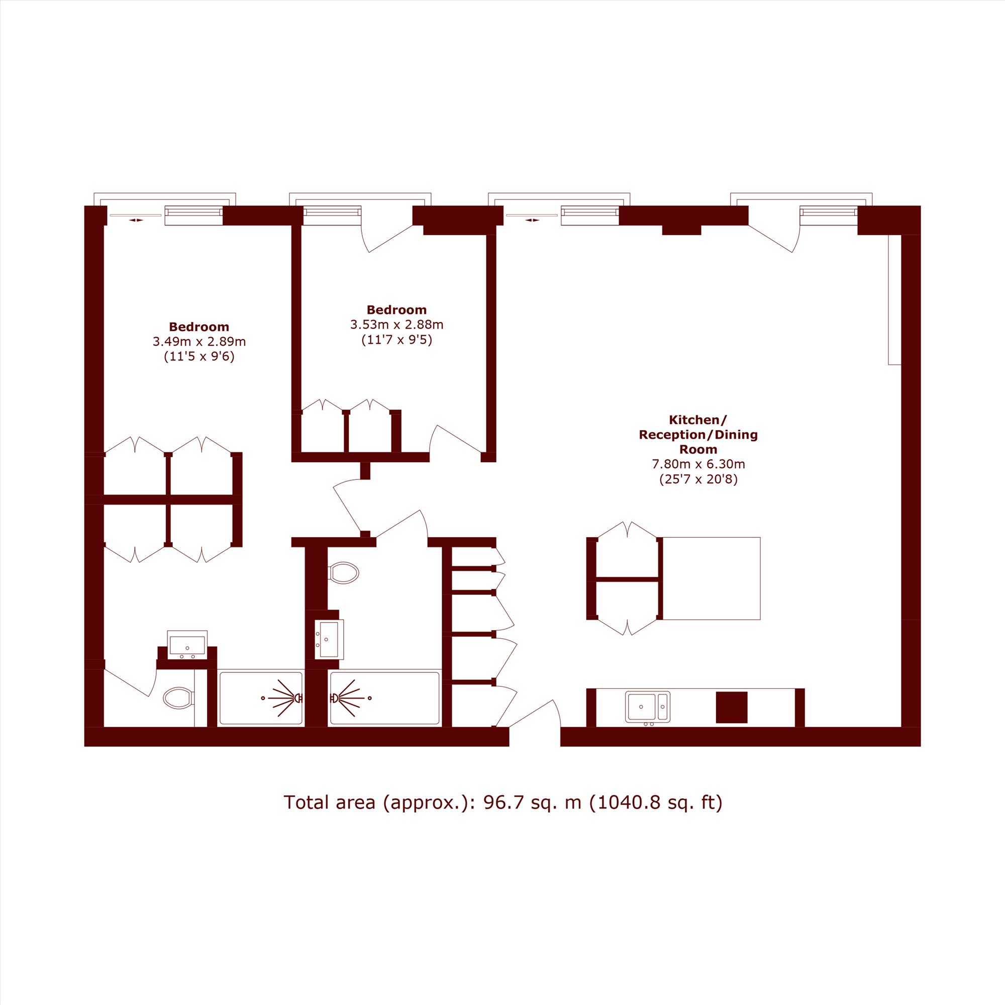 New Union Square, London floorplan