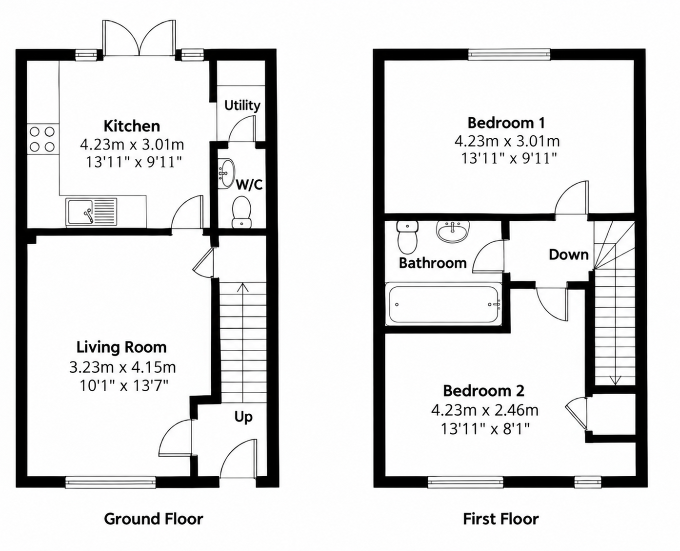50, Ager Avenue, Colchester floorplan