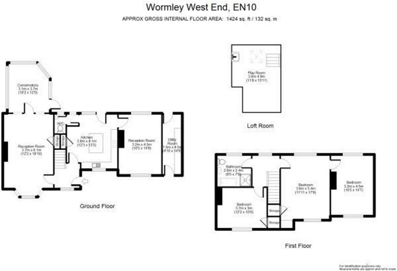 3 Bedrooms Cottage for sale in Wormley West End, Broxbourne, Hertfordshire EN10