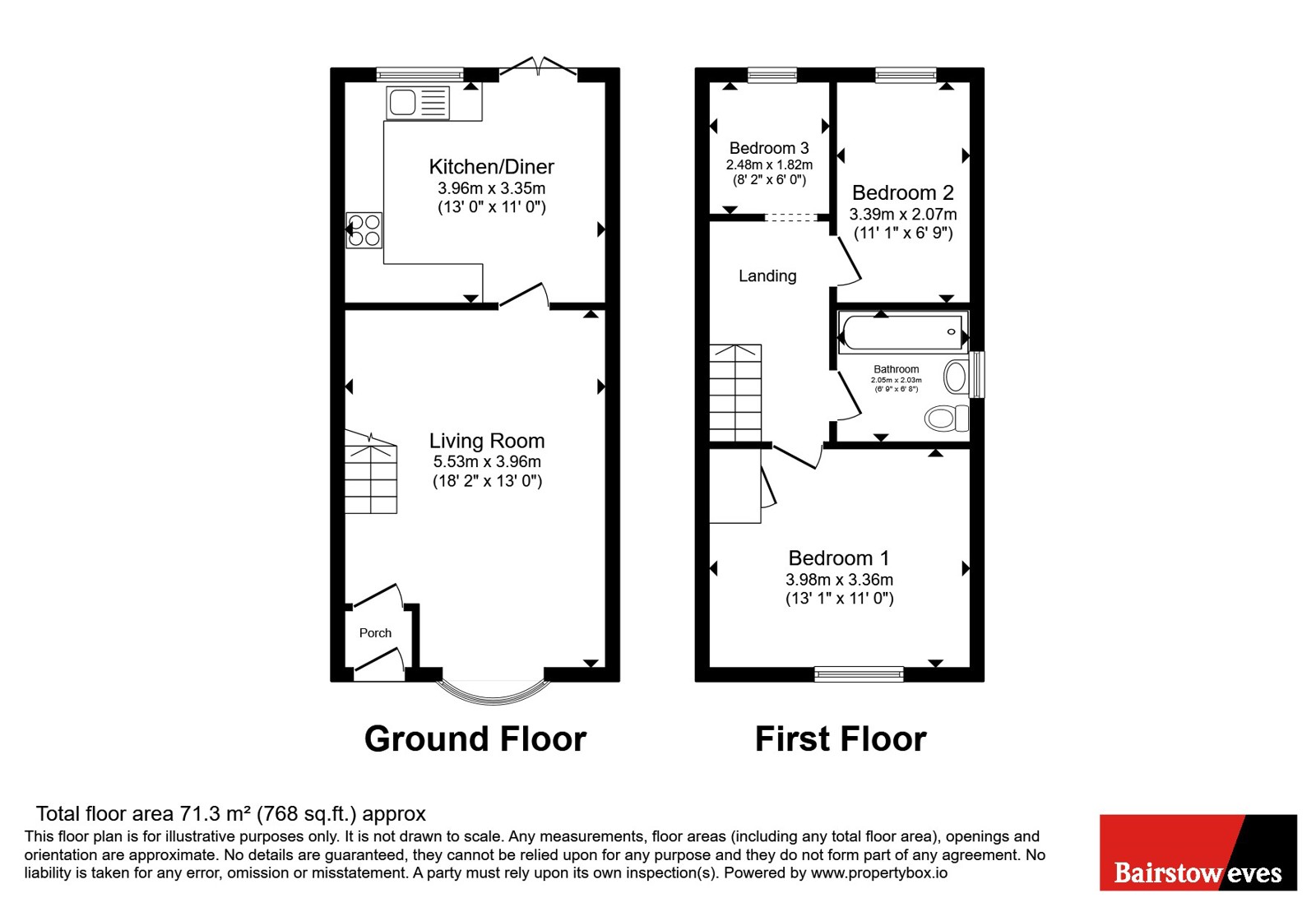 13, Cadwell Close, Lincolnshire floorplan