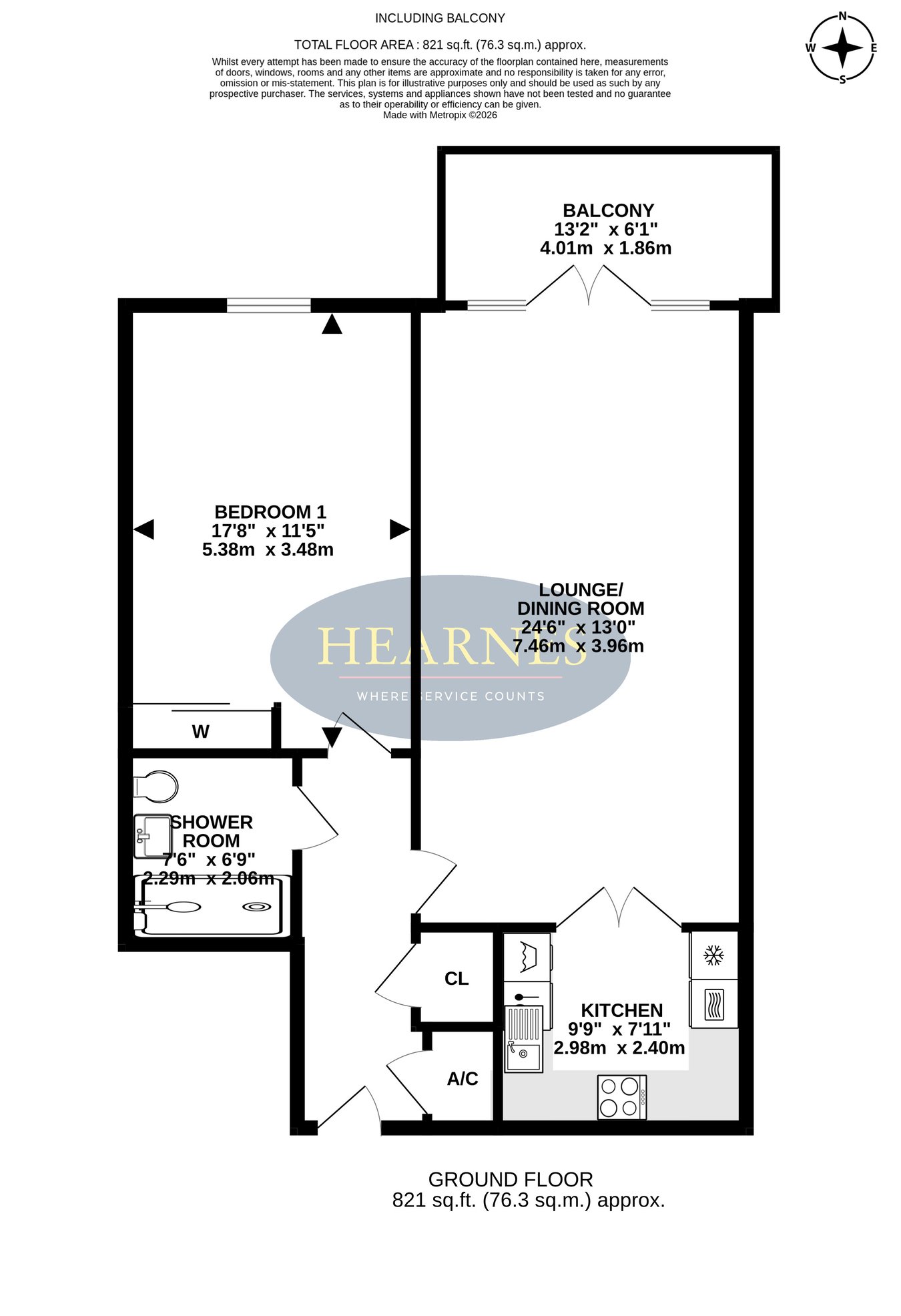 Flat 16 Renaissance, 2 Sandbanks Road, Poole floorplan