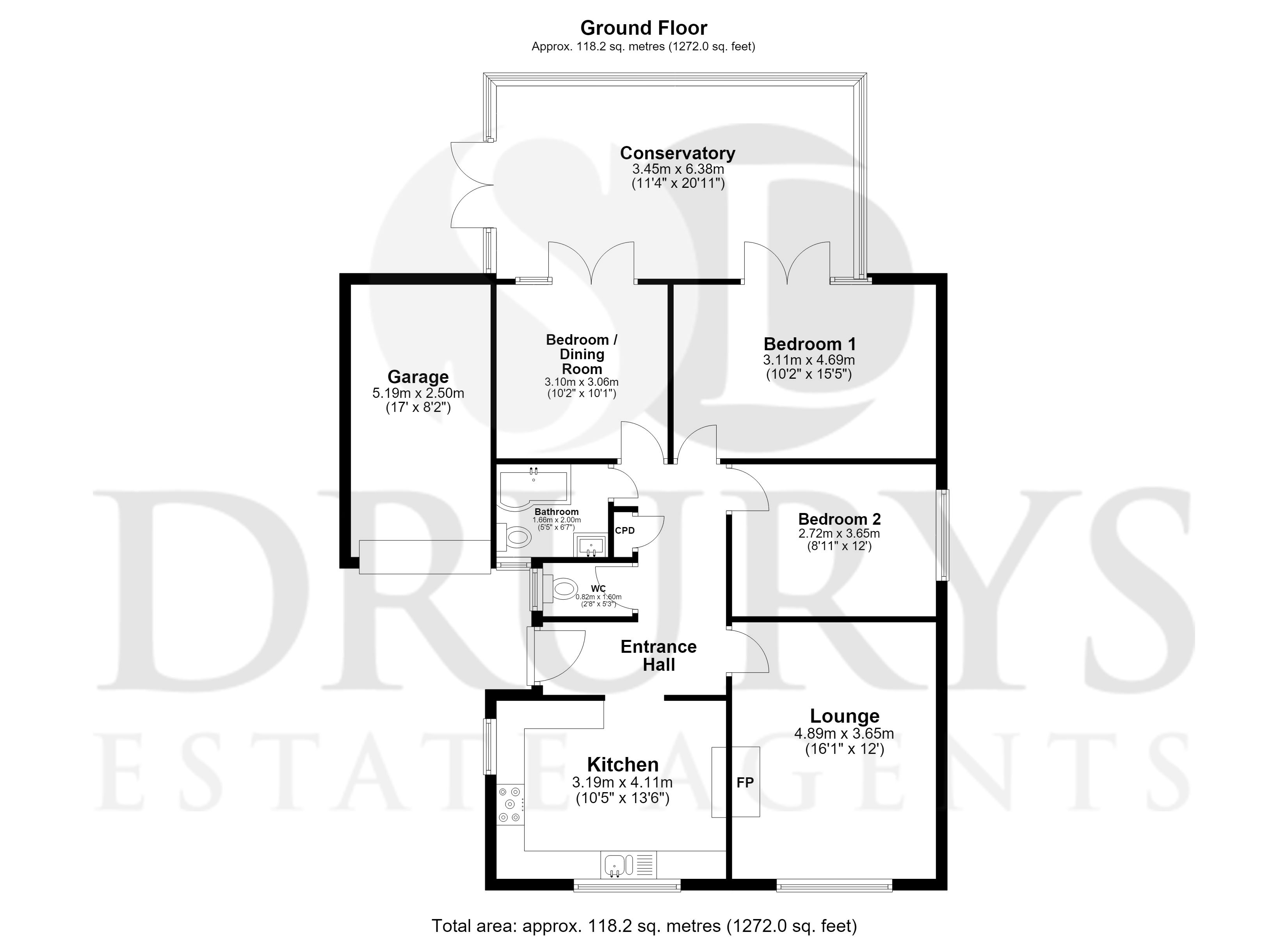 128, Fishtoft Road, Boston floorplan