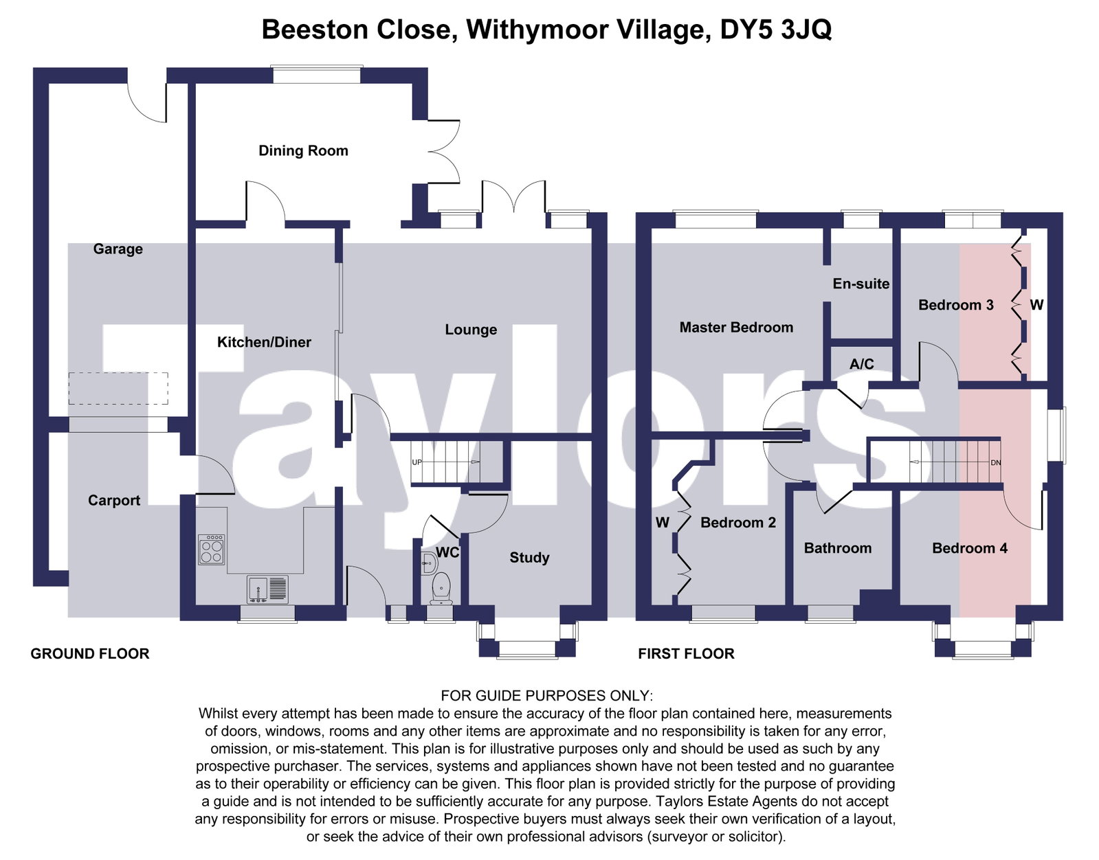 1, Beeston Close, Brierley Hill floorplan