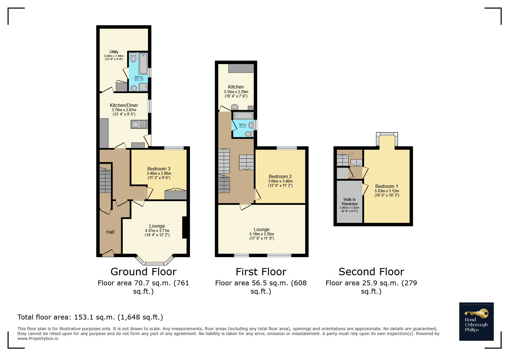 8, North Road, Devon floorplan