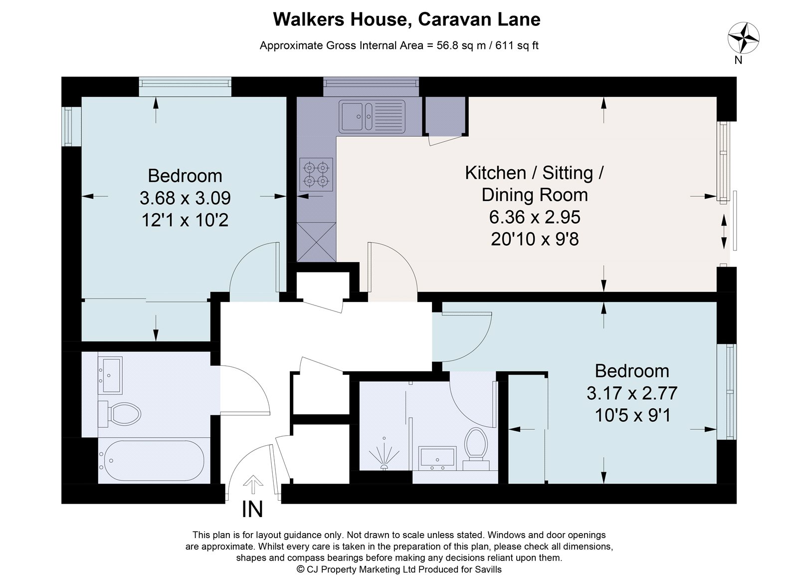 Walkers House, 3, Caravan Lane, Hertfordshire floorplan