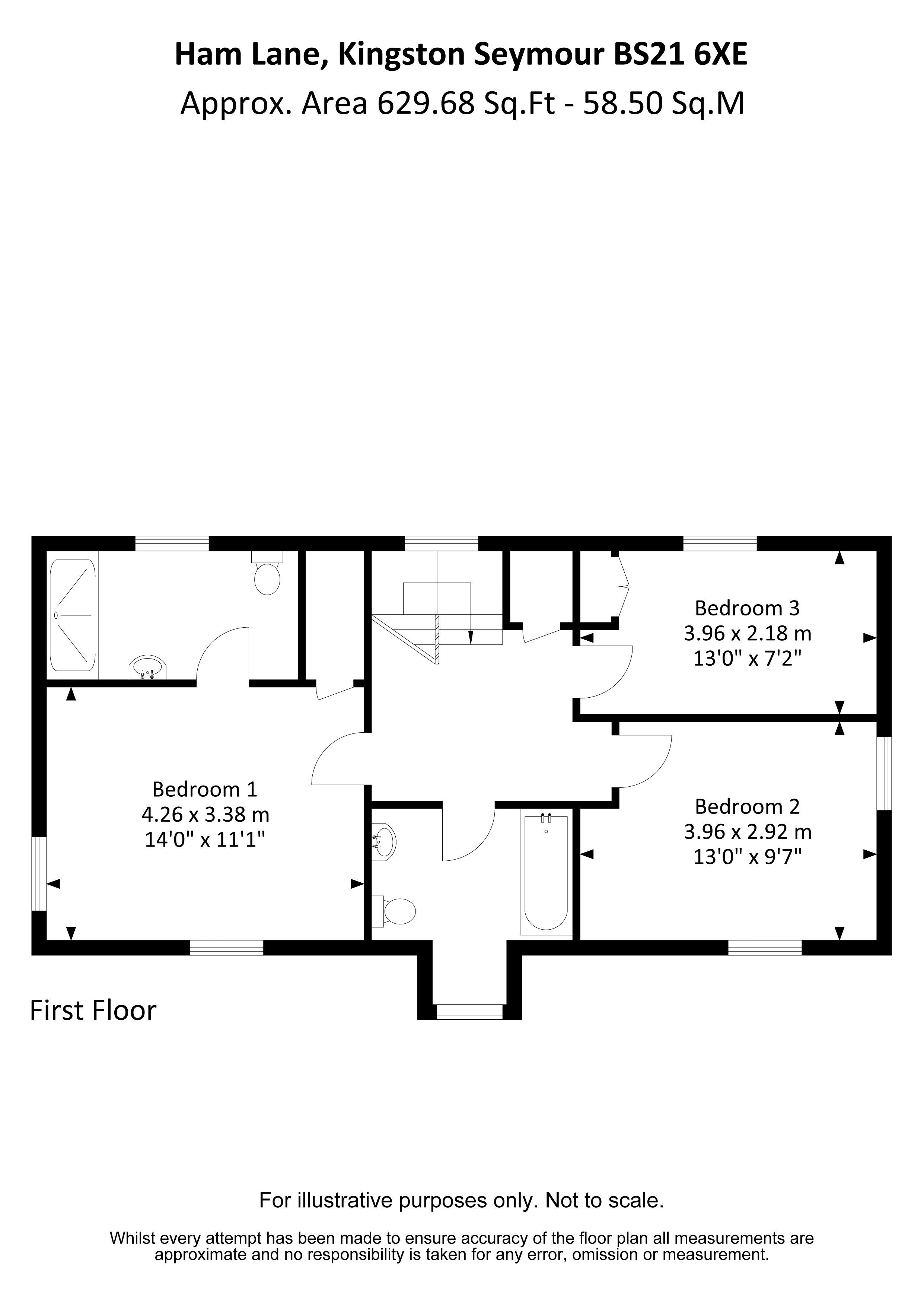 Willowdown, Ham Lane, Clevedon floorplan