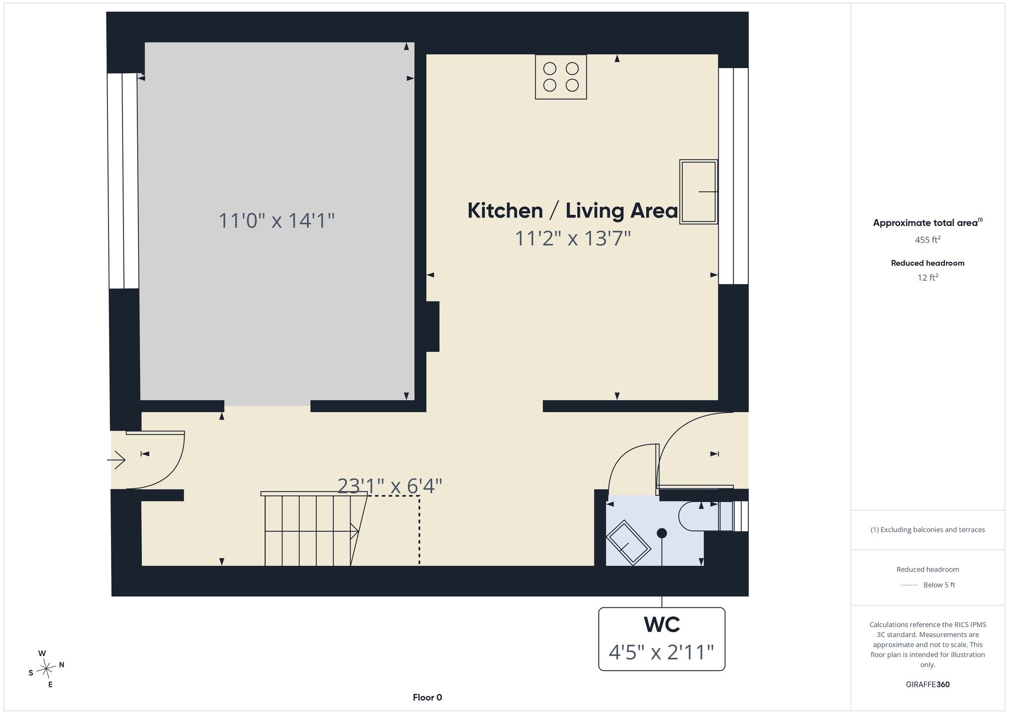 14 Tennyson Walk, Chester floorplan
