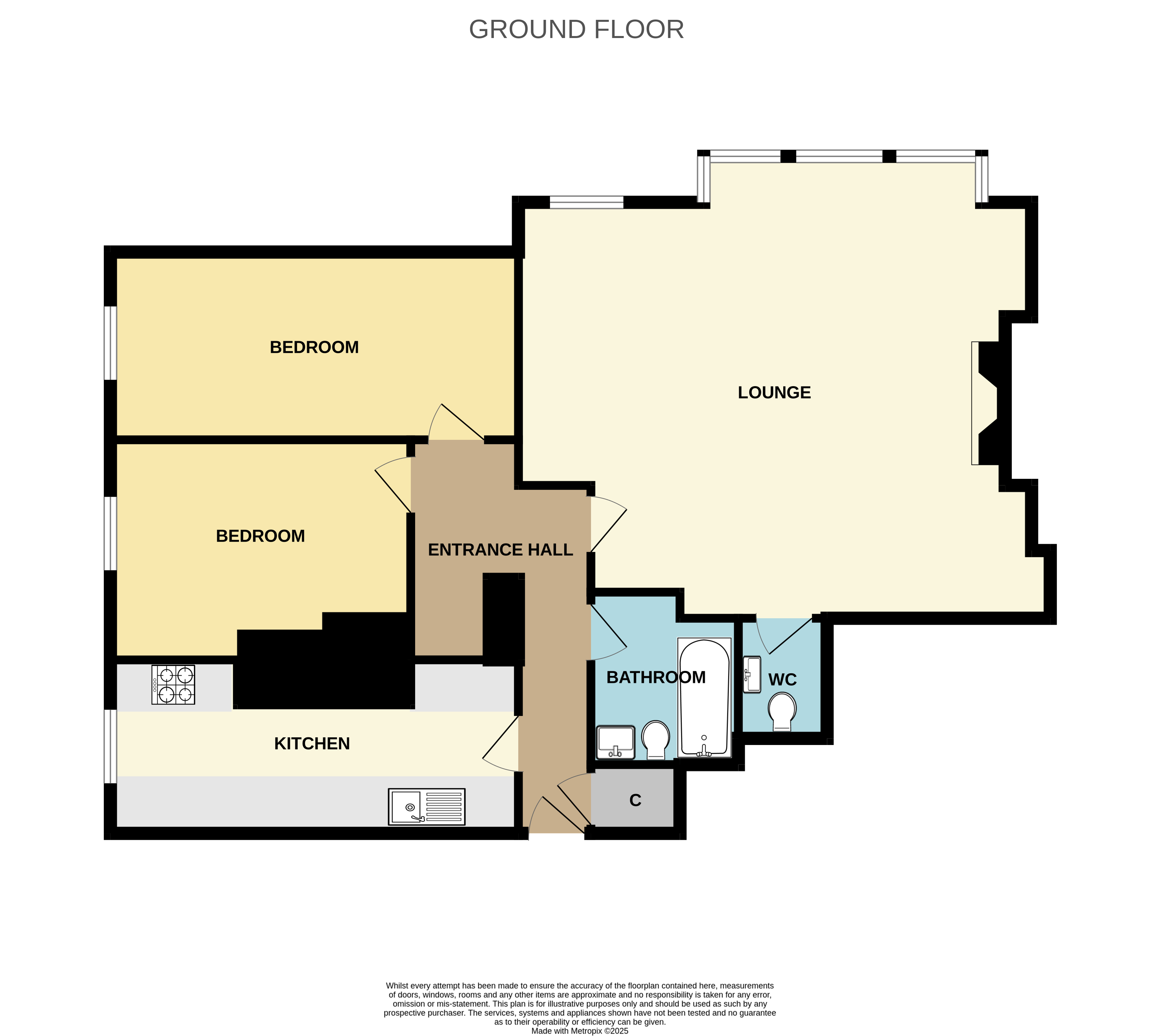 Flat 6, Newynn Court,, Market Place, Devon floorplan