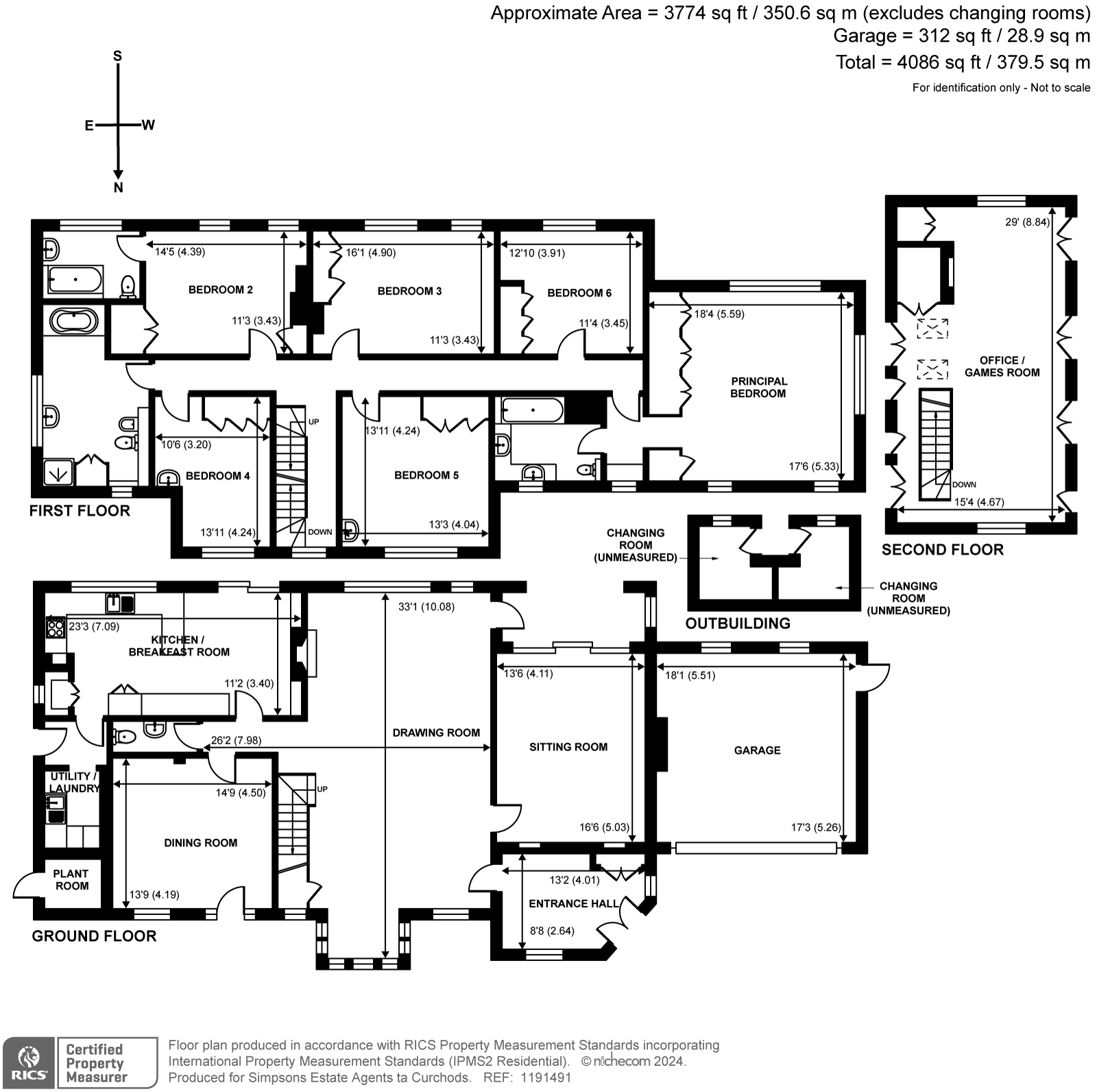 Dolphin House,, Guildford Road, Effingham floorplan