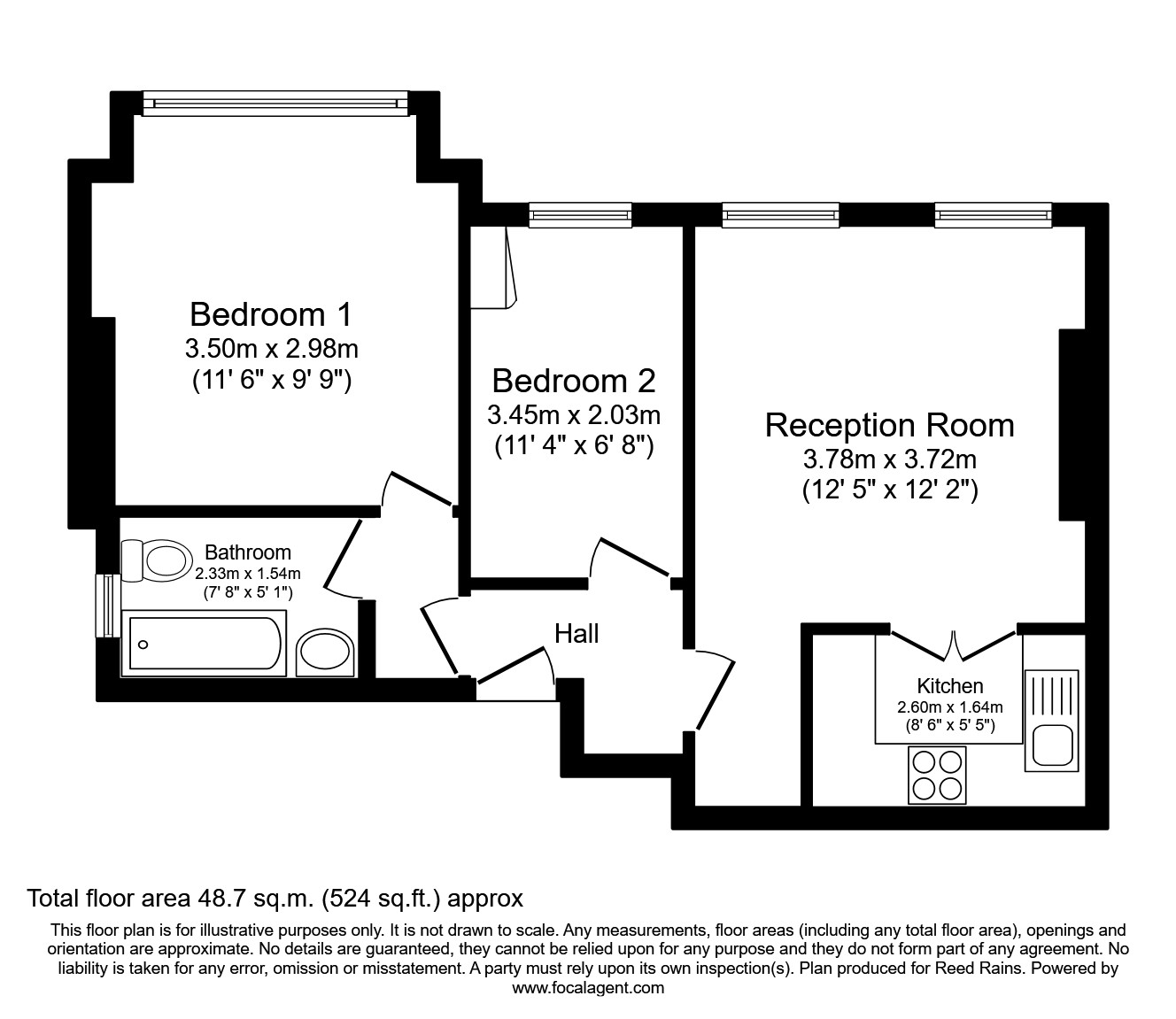 Inchmery Road, London SE6, 2 bedroom flat for sale 59675274