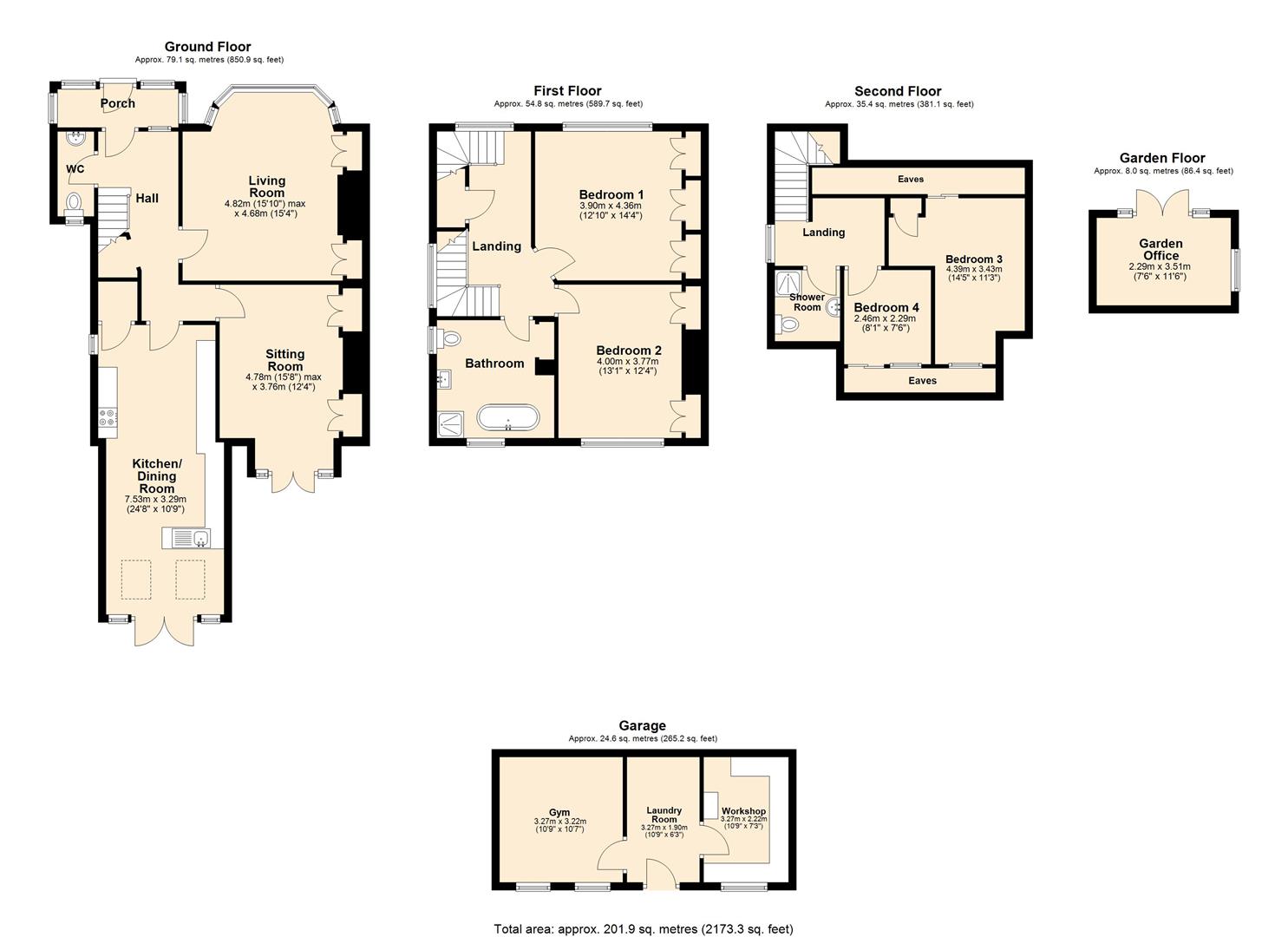 64, Riplingham Road, Hull floorplan