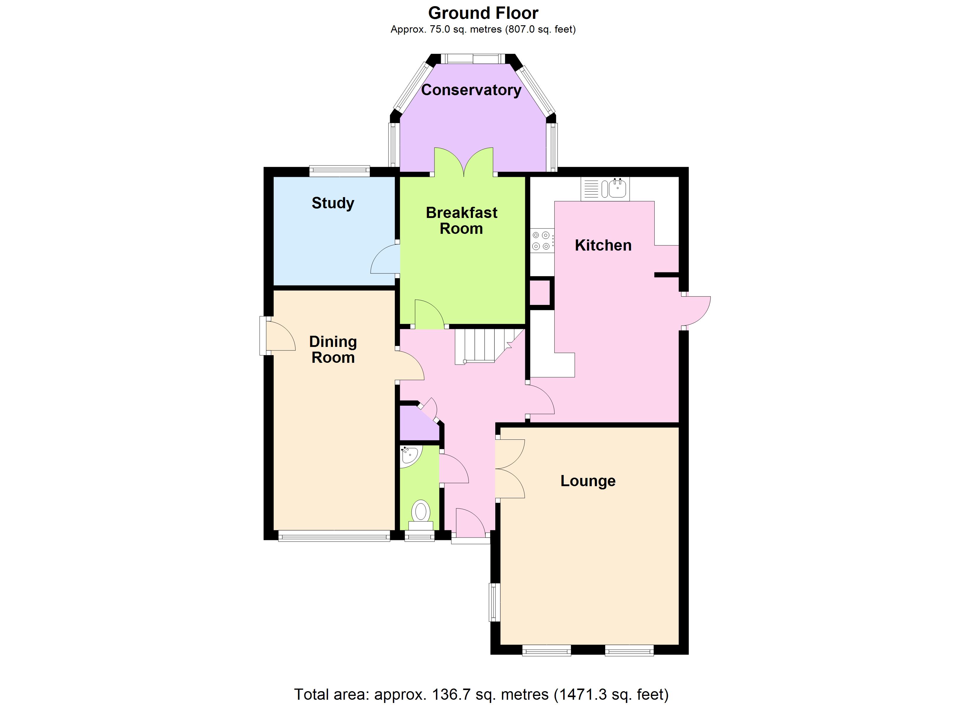 49, 49, Woolavington, Bridgwater floorplan