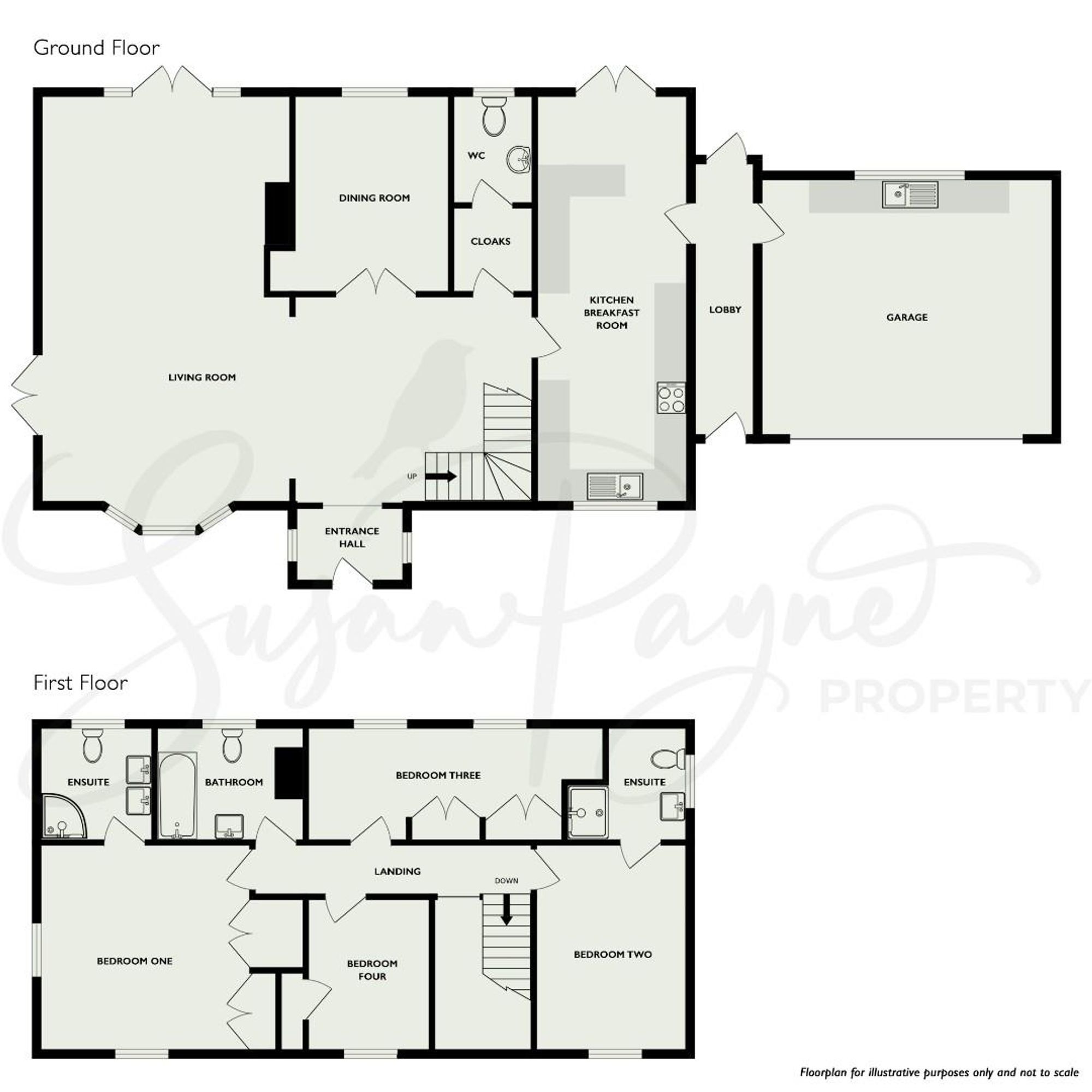 Orchard Cottage Town Lane, Ventnor floorplan