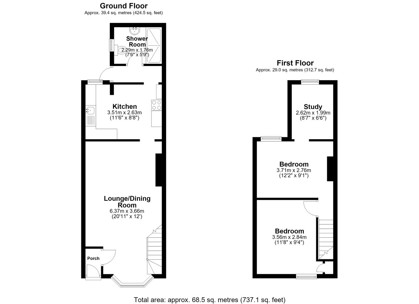 148, Mayfield Avenue, Dover floorplan