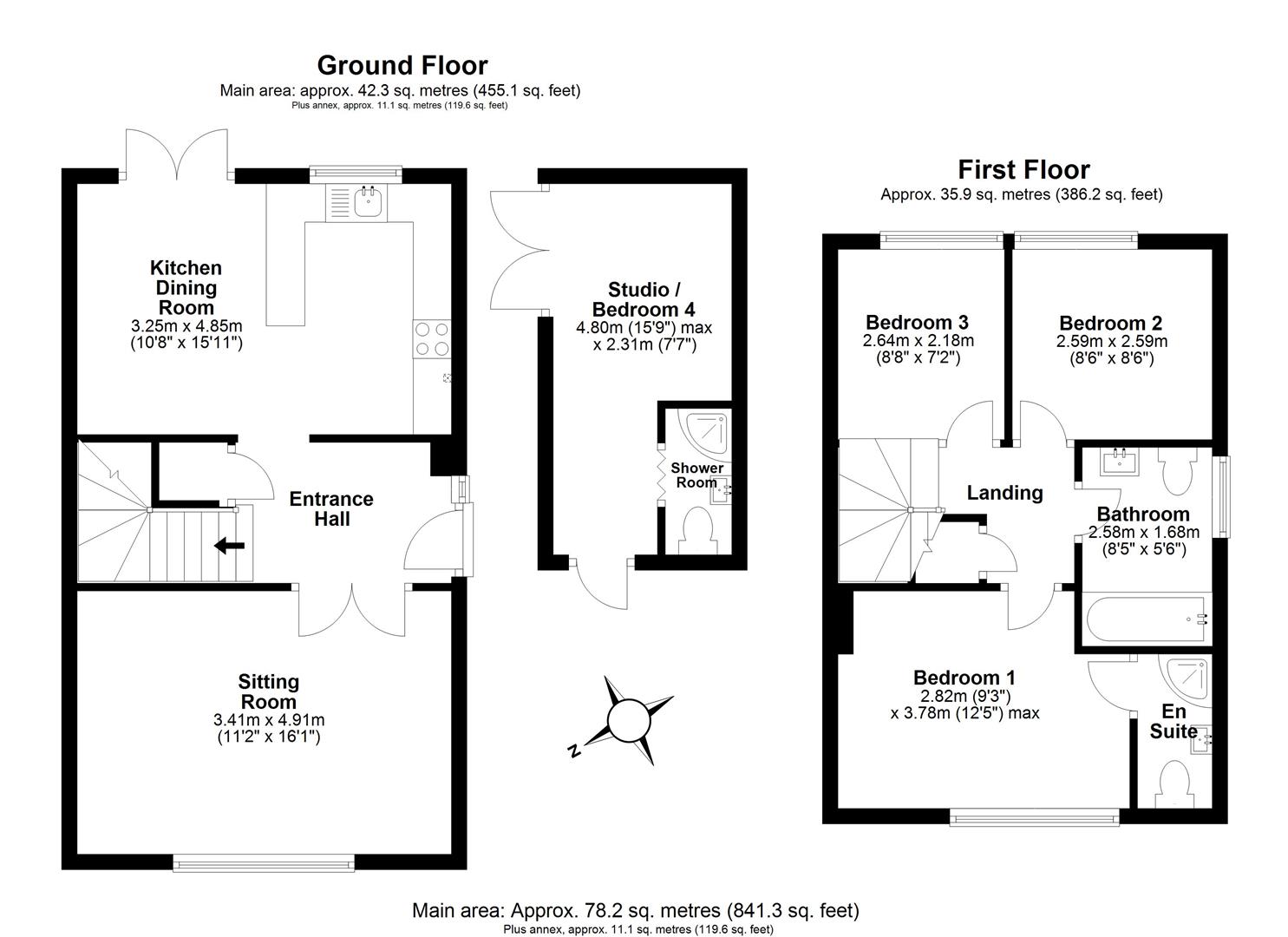 3, Daws Close, Cambridge floorplan