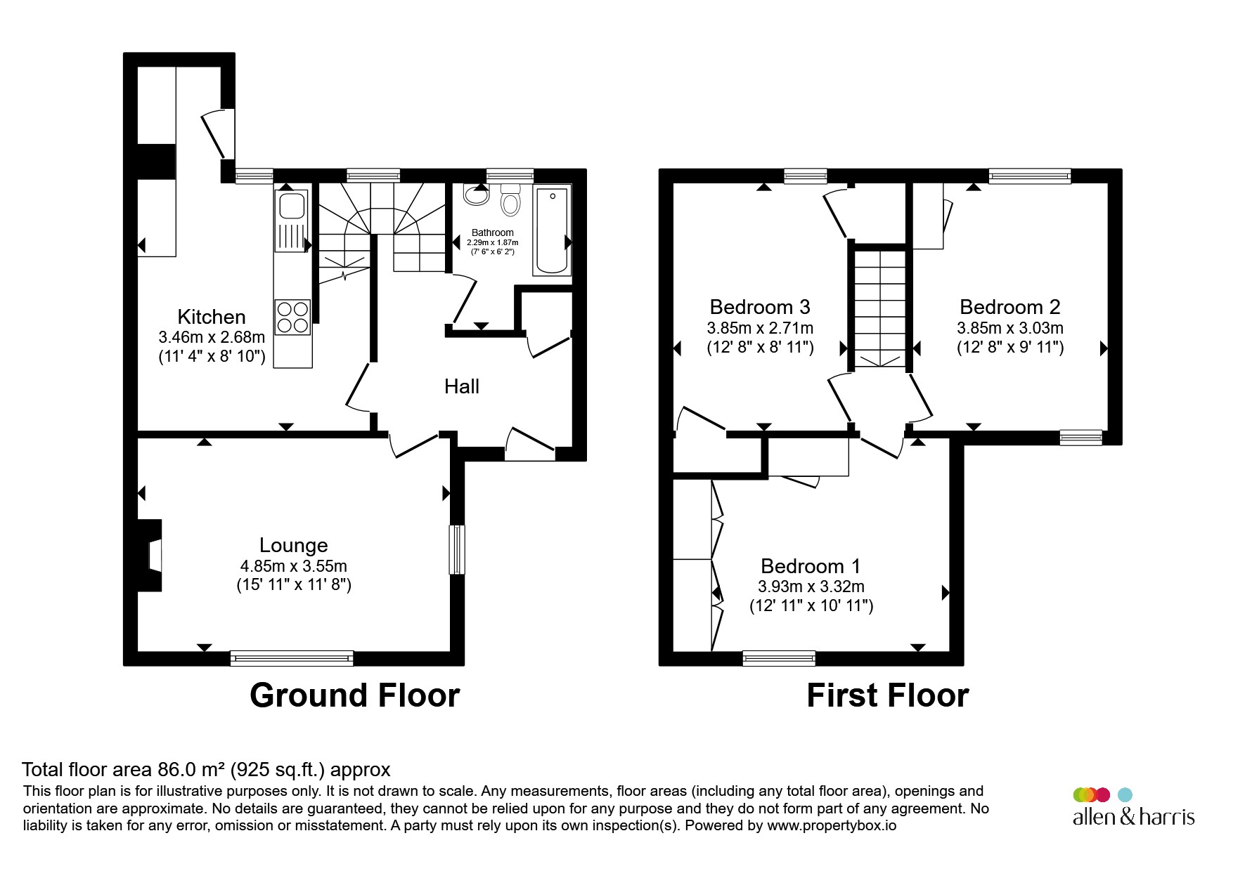 6, Church Street, Kilwinning floorplan
