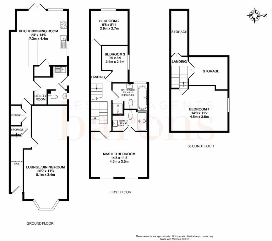 4 Bedrooms Semi-detached house for sale in Brookvale, Basingstoke RG21