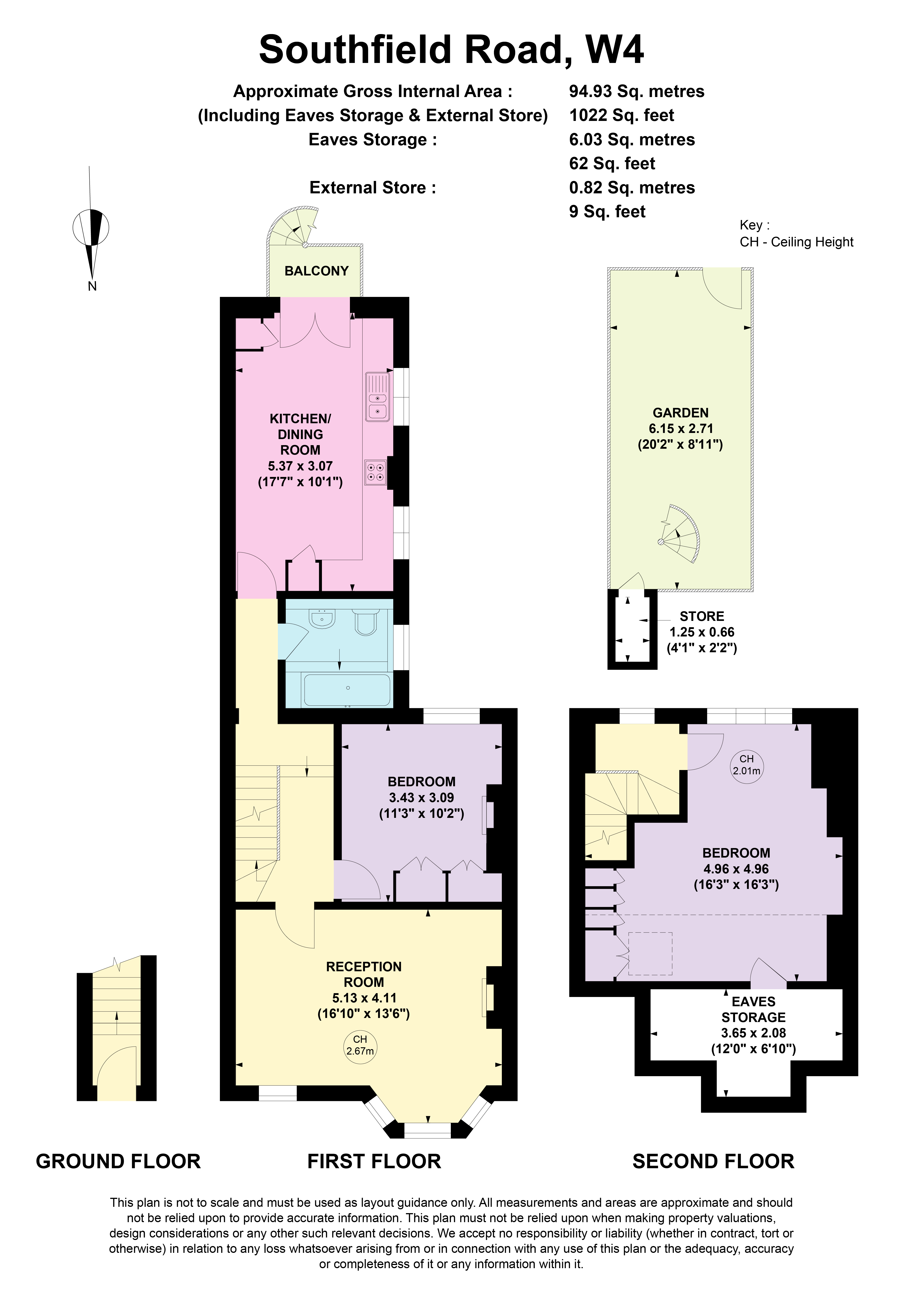 Southfield Road, London floorplan