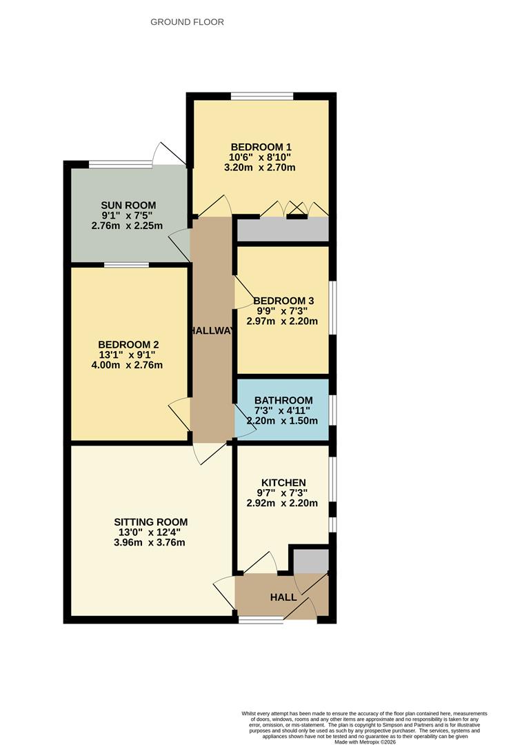 15, Welland Road, Kettering floorplan