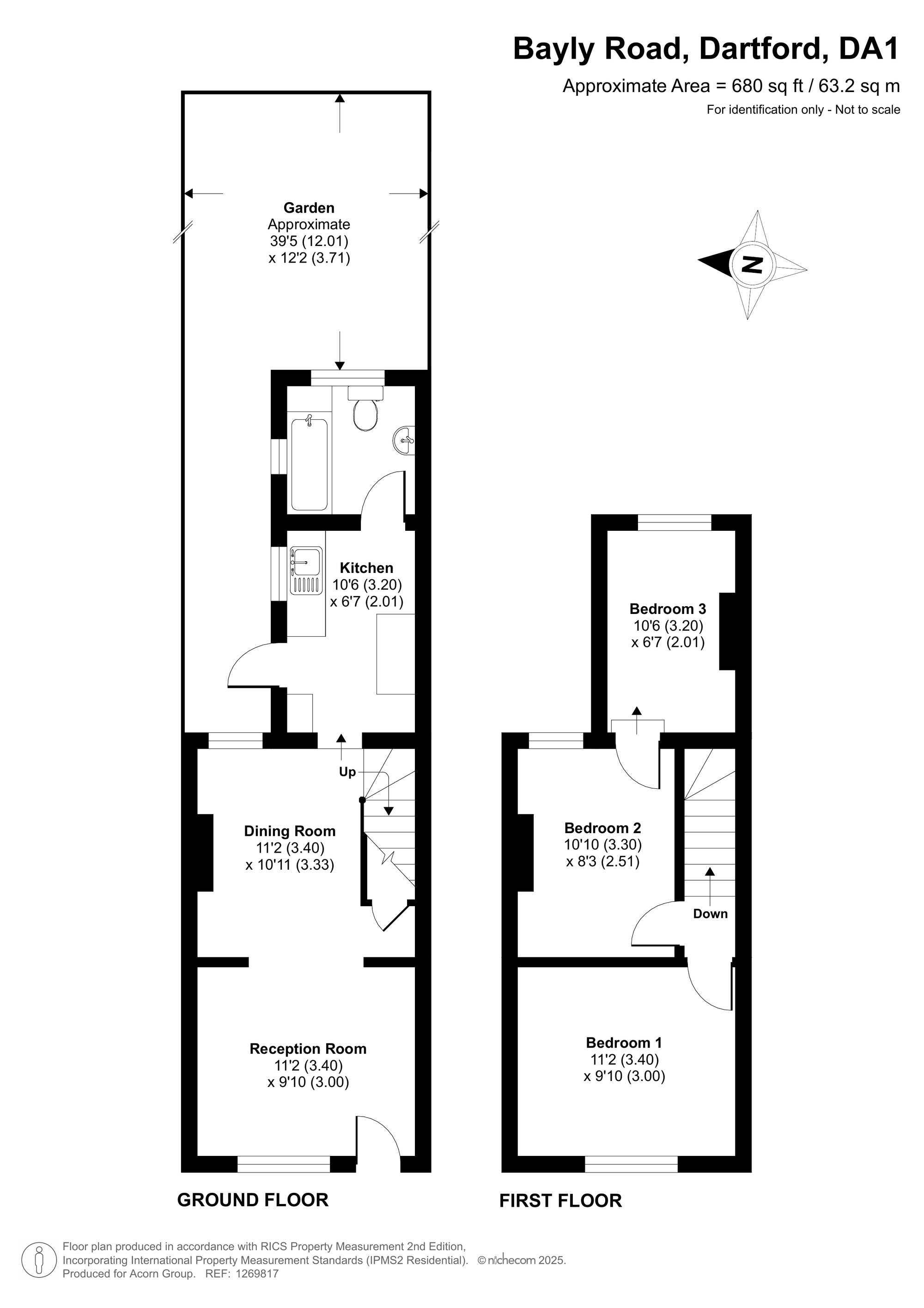 Bayly Road, Dartford floorplan