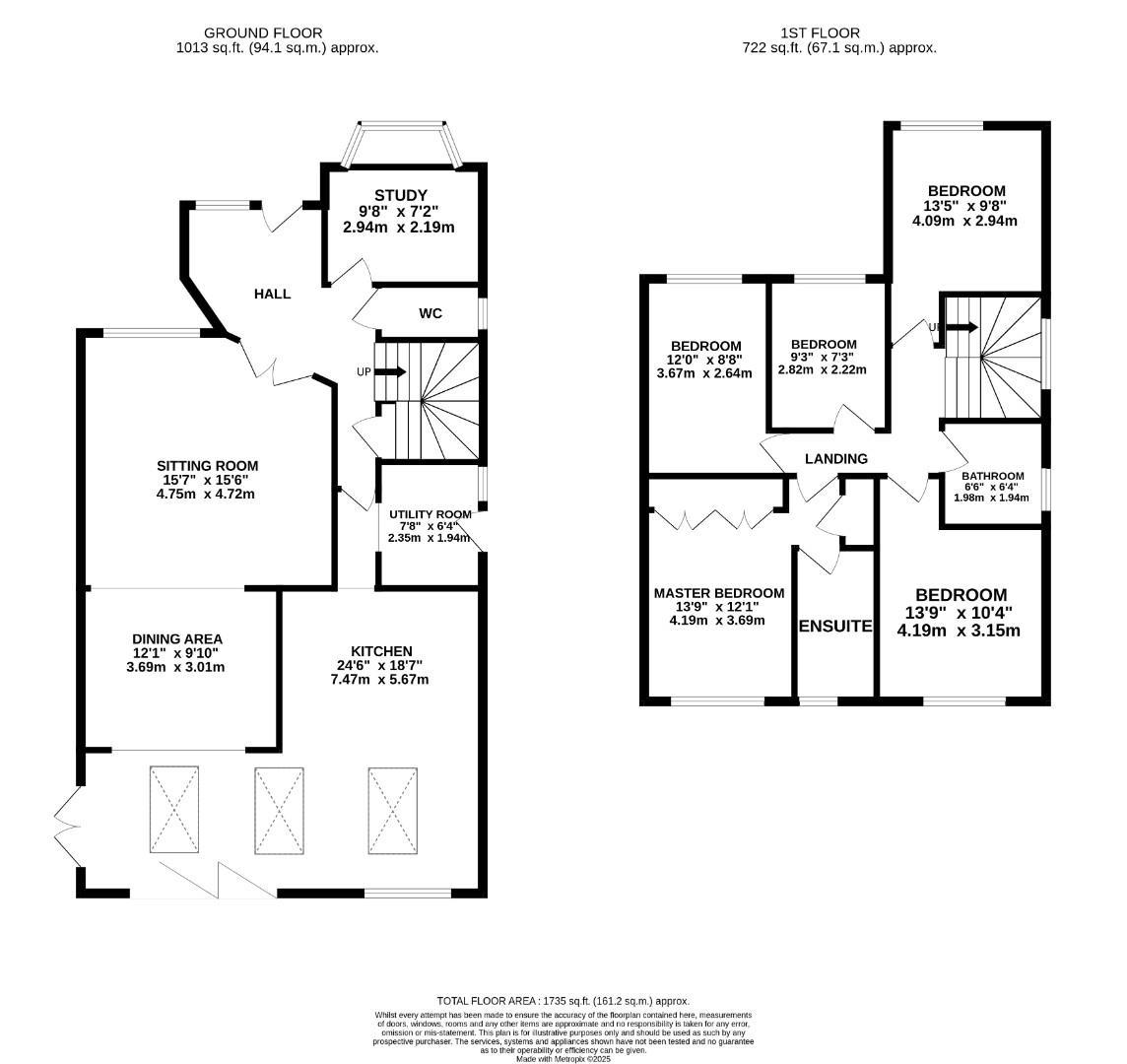28, Henley Meadows, Tenterden floorplan