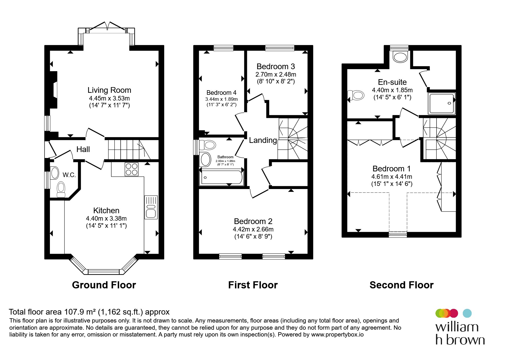12, Durham Way, Rotherham floorplan