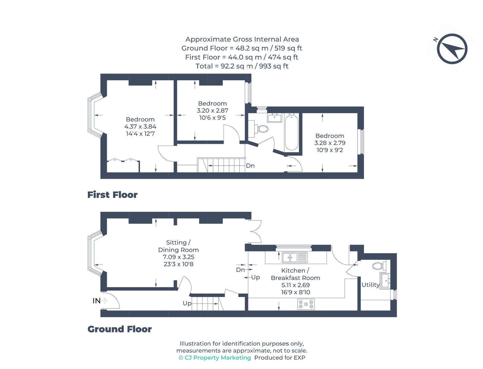 6, West Parade, Dunstable floorplan