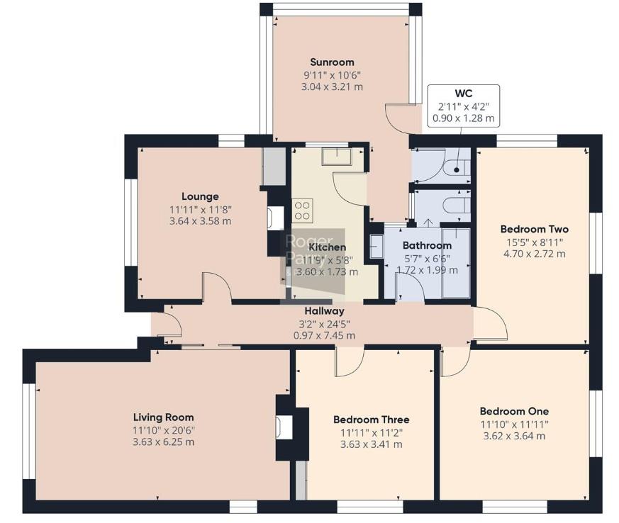 Greengables, Maesbrook floorplan