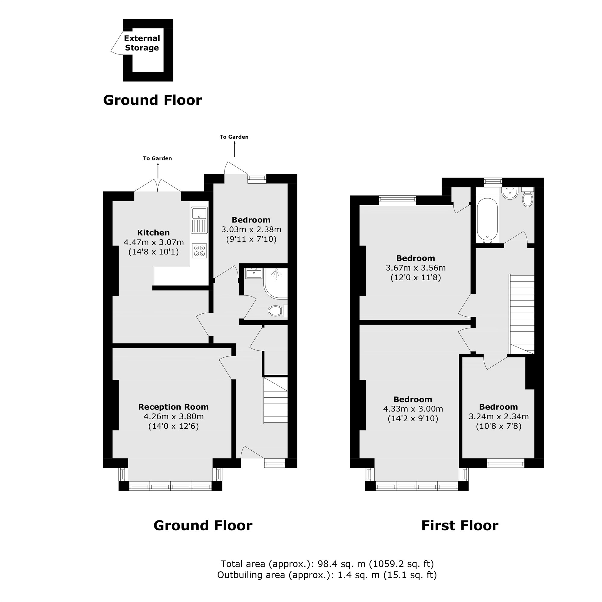 37, Dartmouth Road, London floorplan