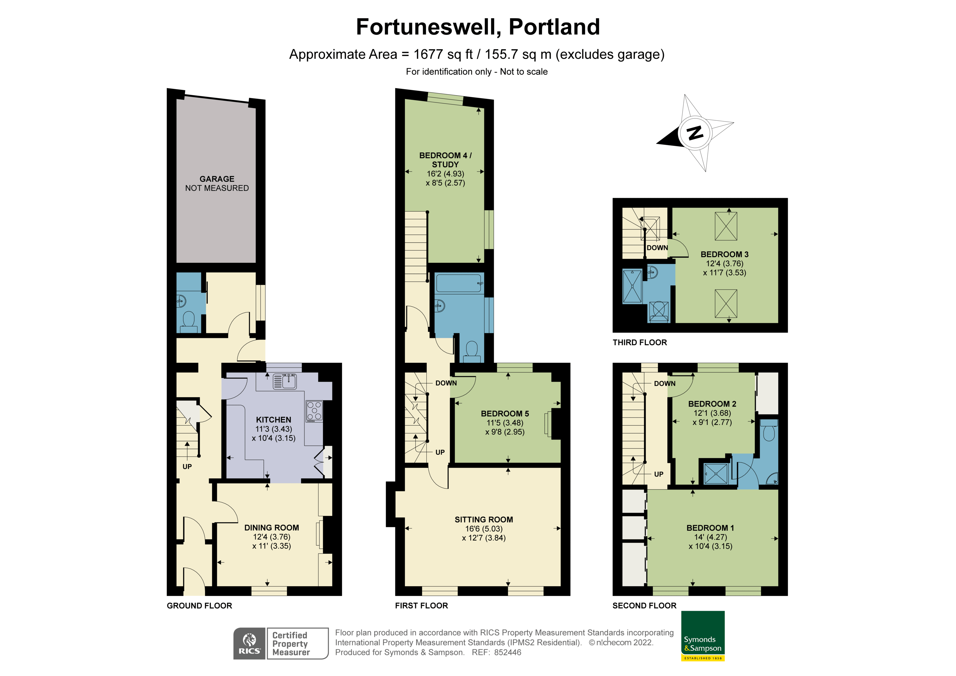 Fortuneswell, Portland, Dorset DT5, 5 bedroom terraced house for sale