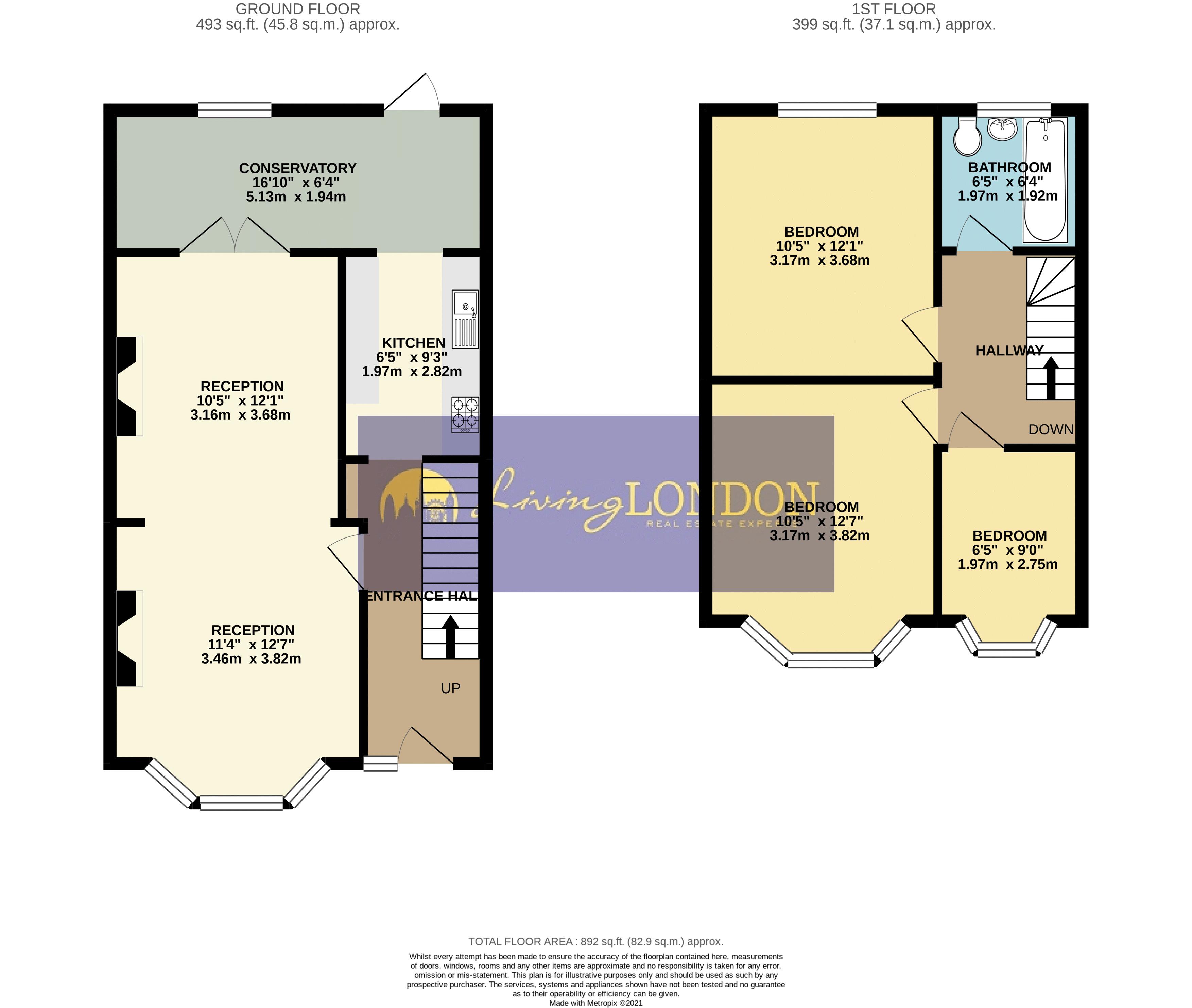 Elstree Gardens, London N9, 3 bedroom terraced house for sale