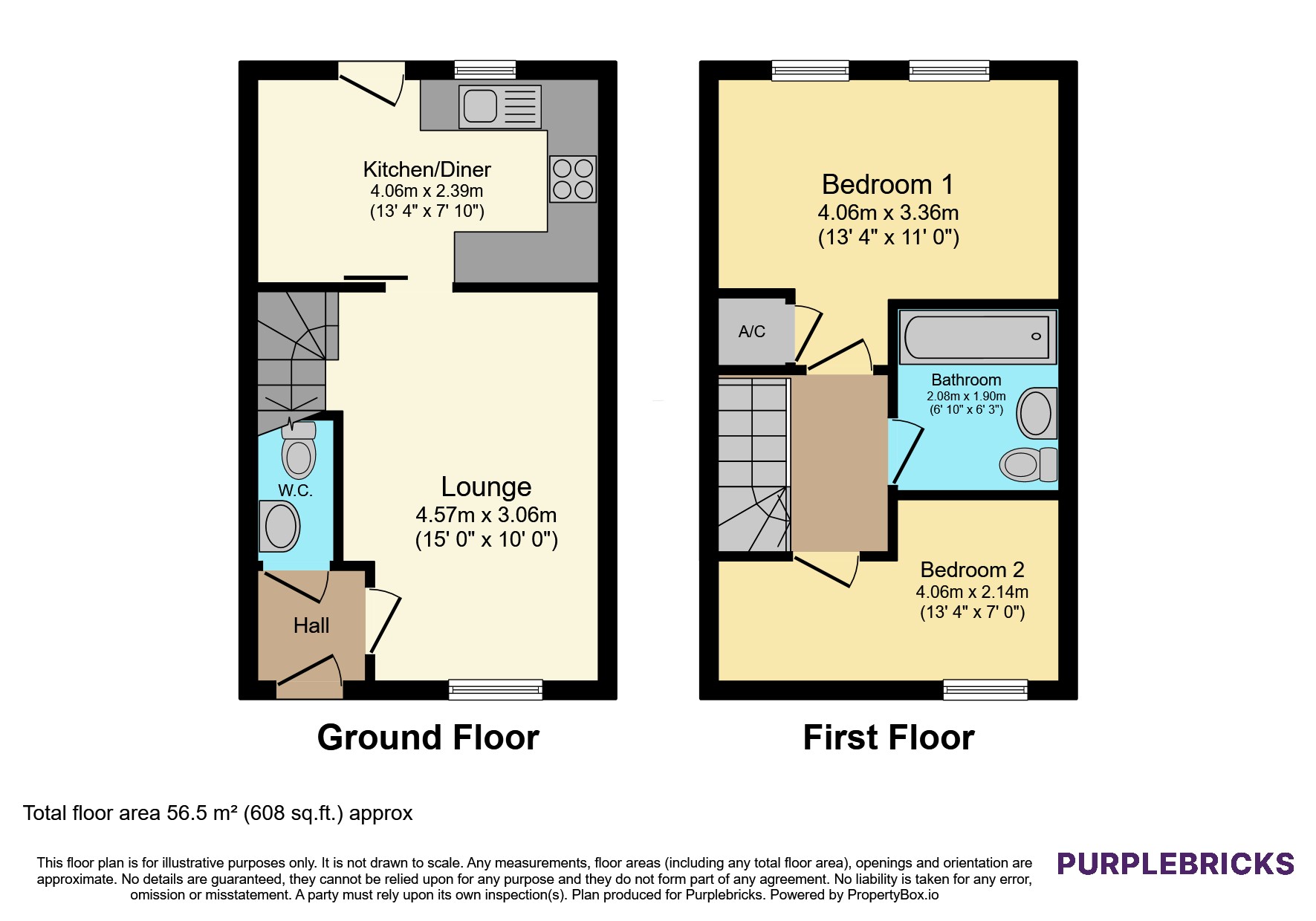 Nursery Close, Southam floorplan