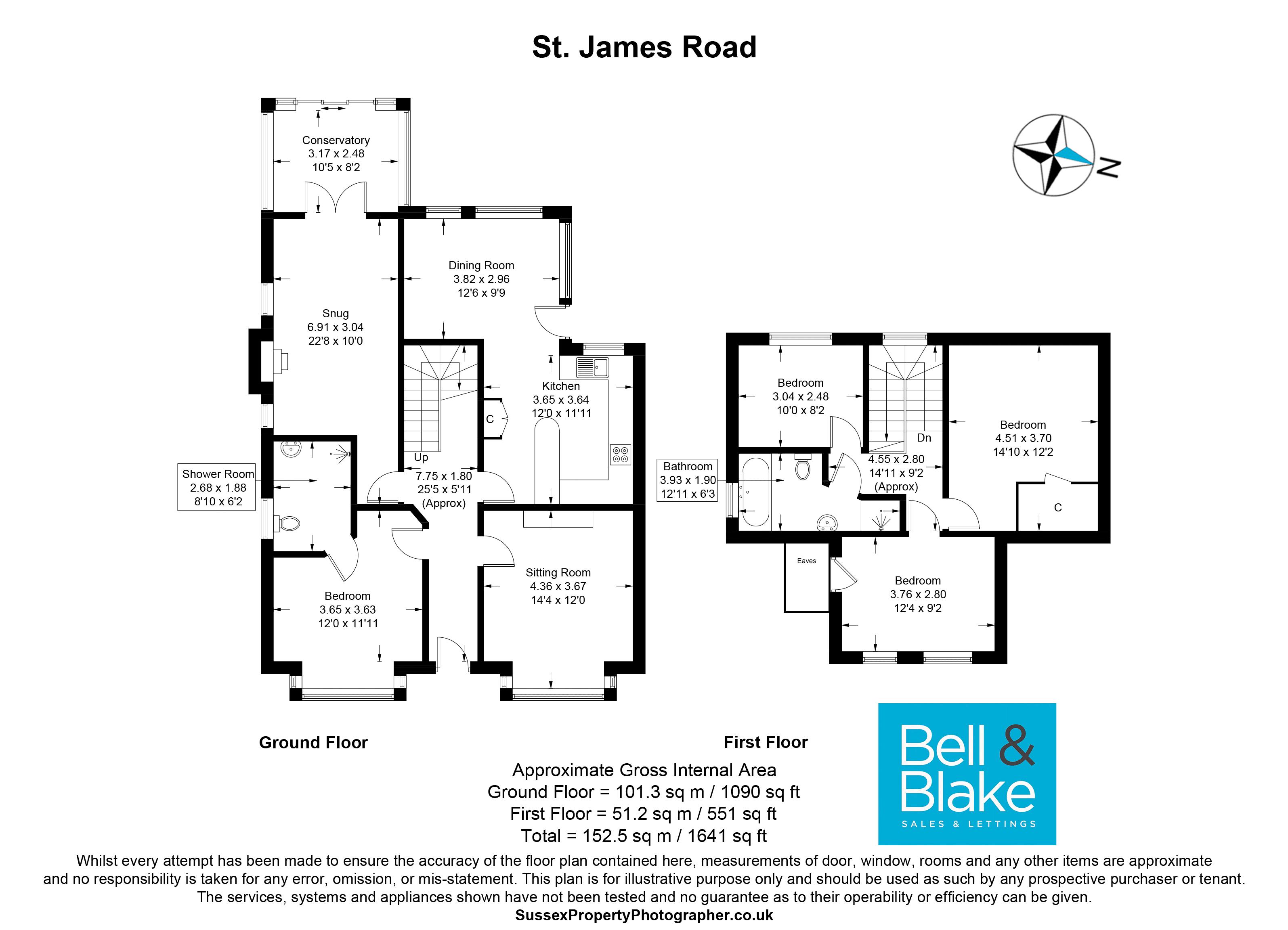 71, St. James Road, Chichester floorplan