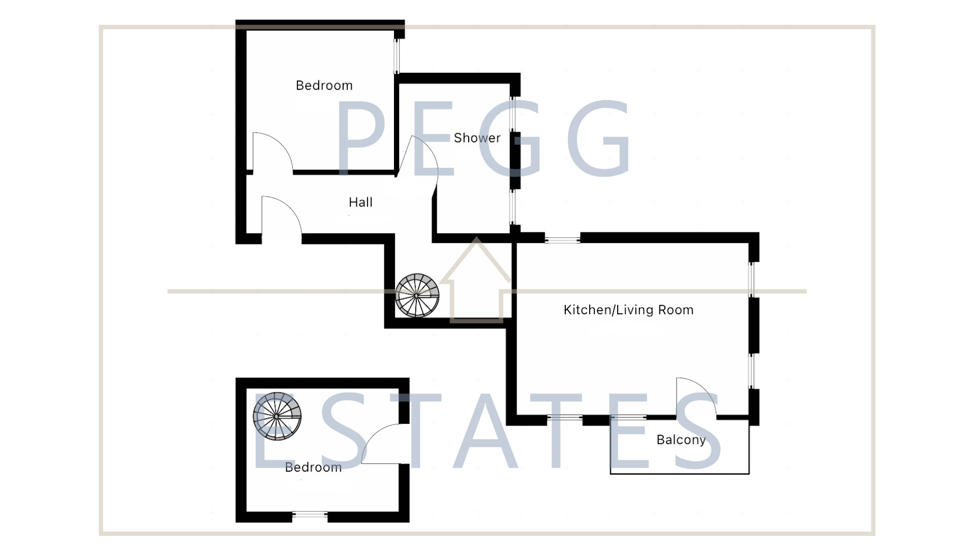 Flat 6, Spa Court, Torquay floorplan