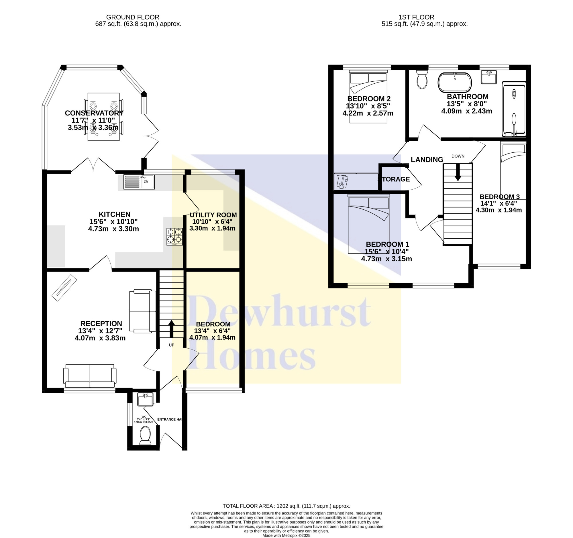 10, Willow Coppice, Preston floorplan