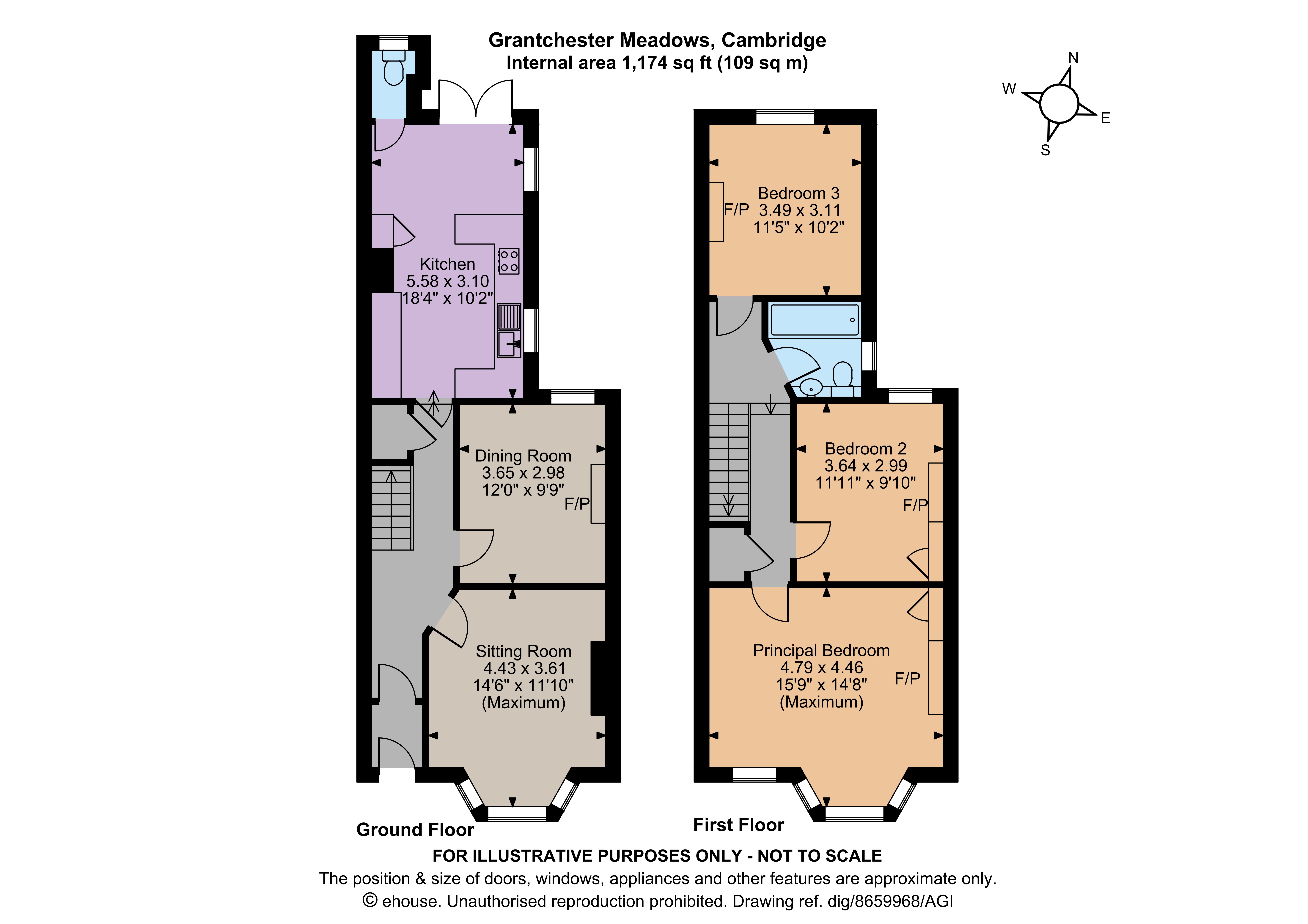 73, Grantchester Meadows, Cambridgeshire floorplan
