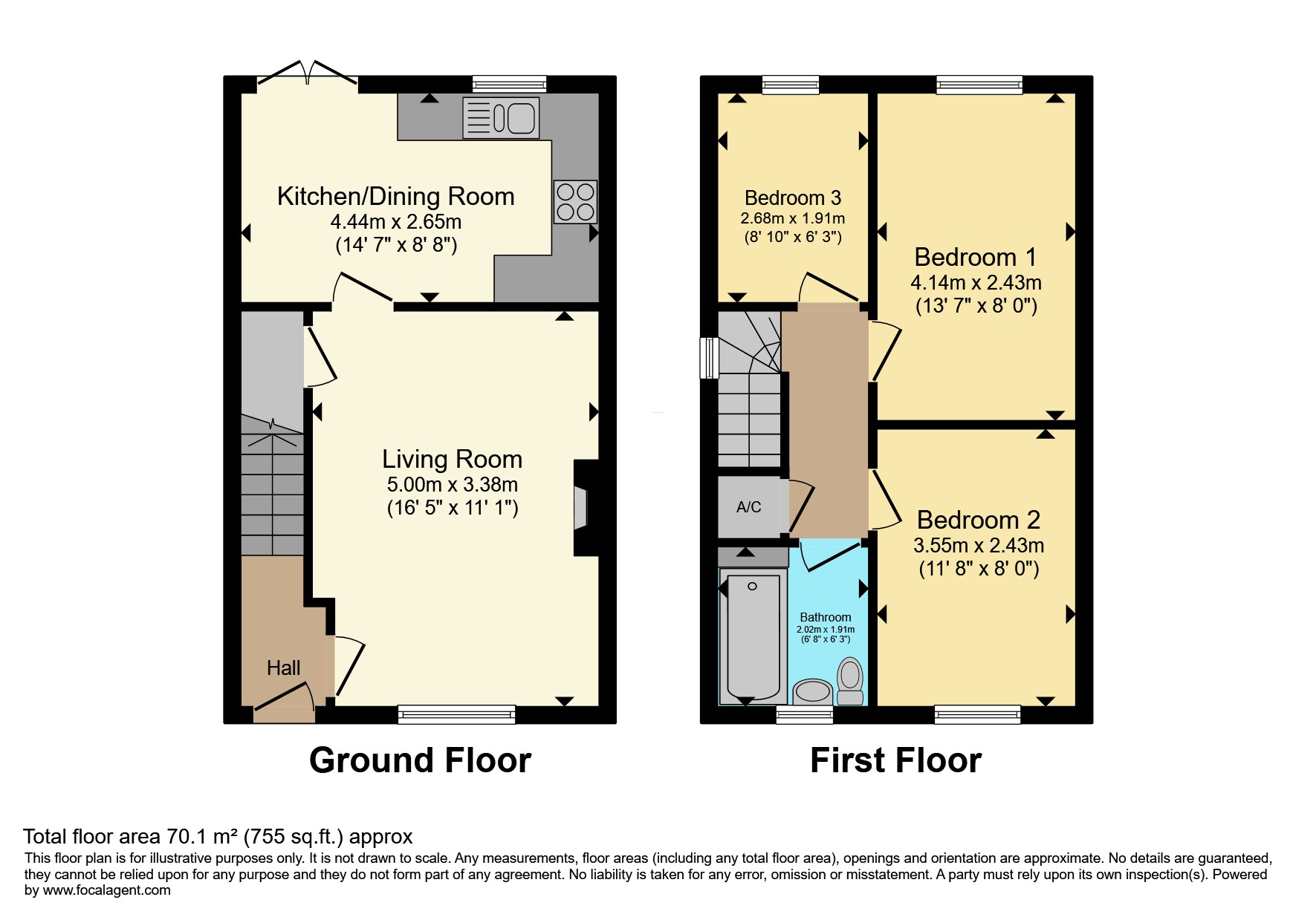 31, Nethercroft, Barnsley floorplan