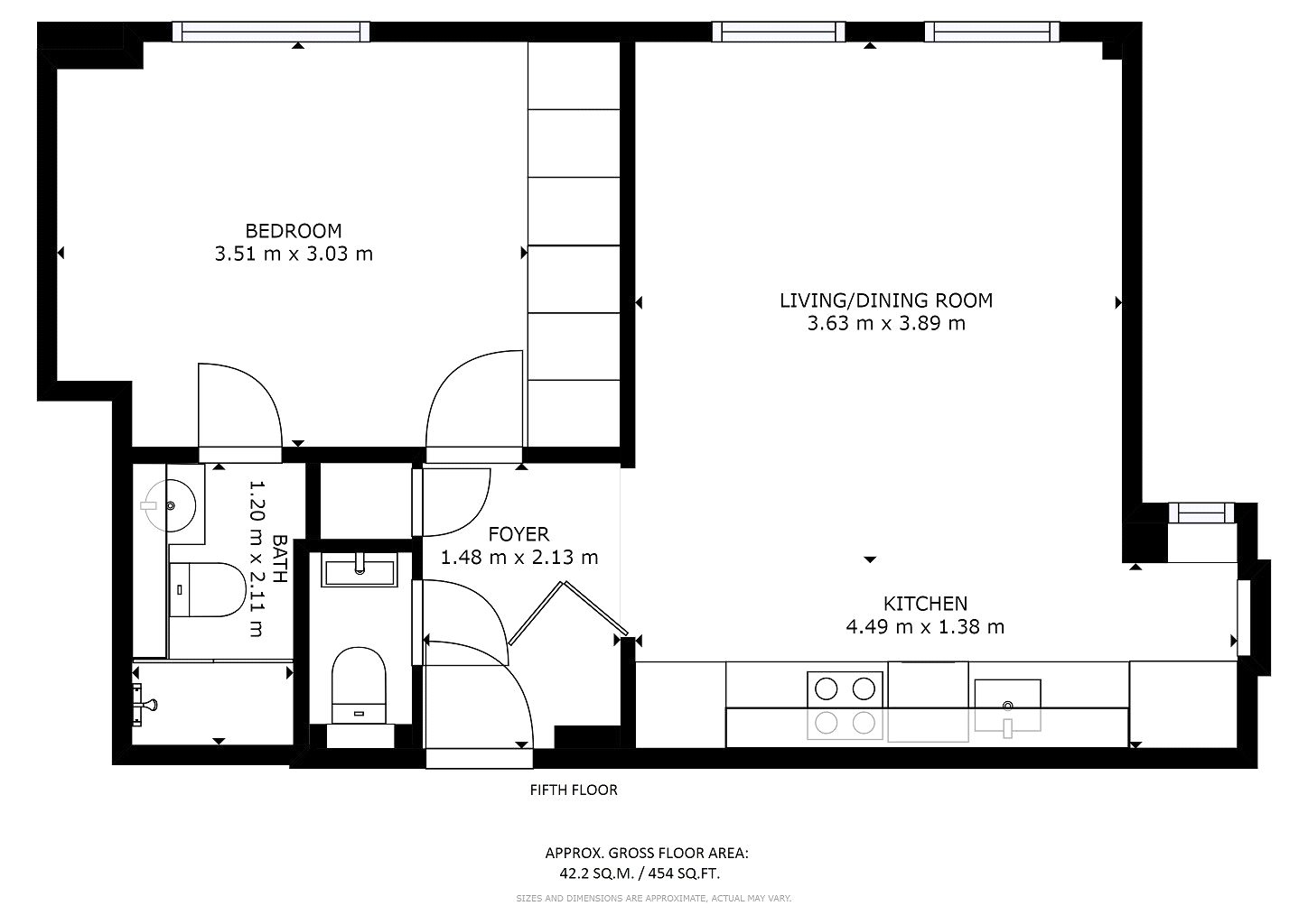 1 Bedrooms Flat to rent in Hallam Street, London W1W