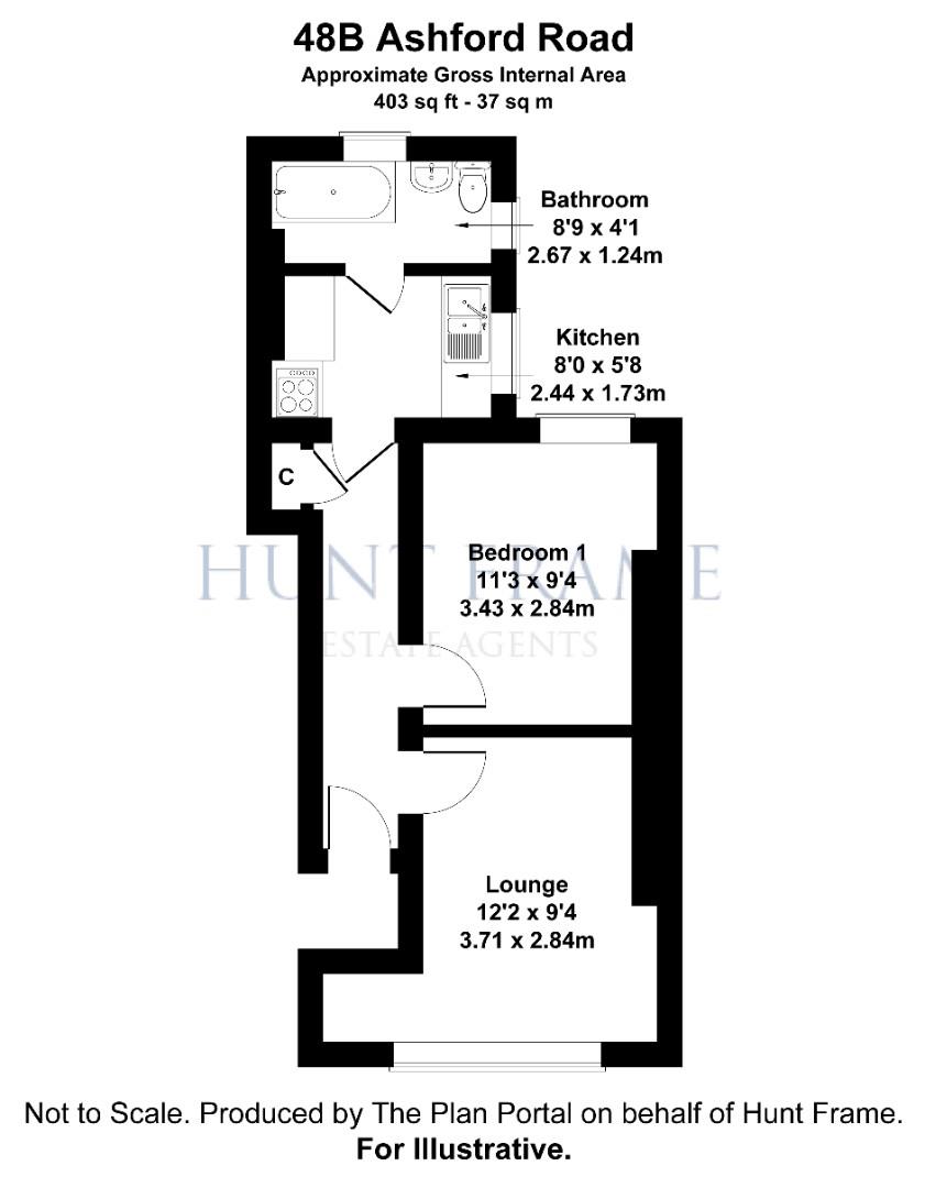 48B, Ashford Road, Eastbourne floorplan