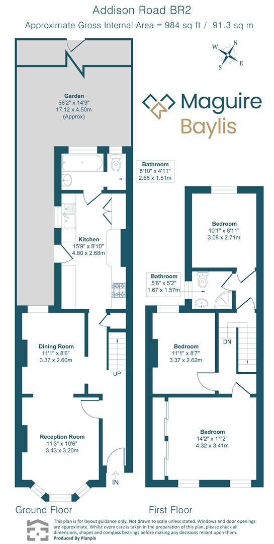 41, Addison Road, Bromley floorplan